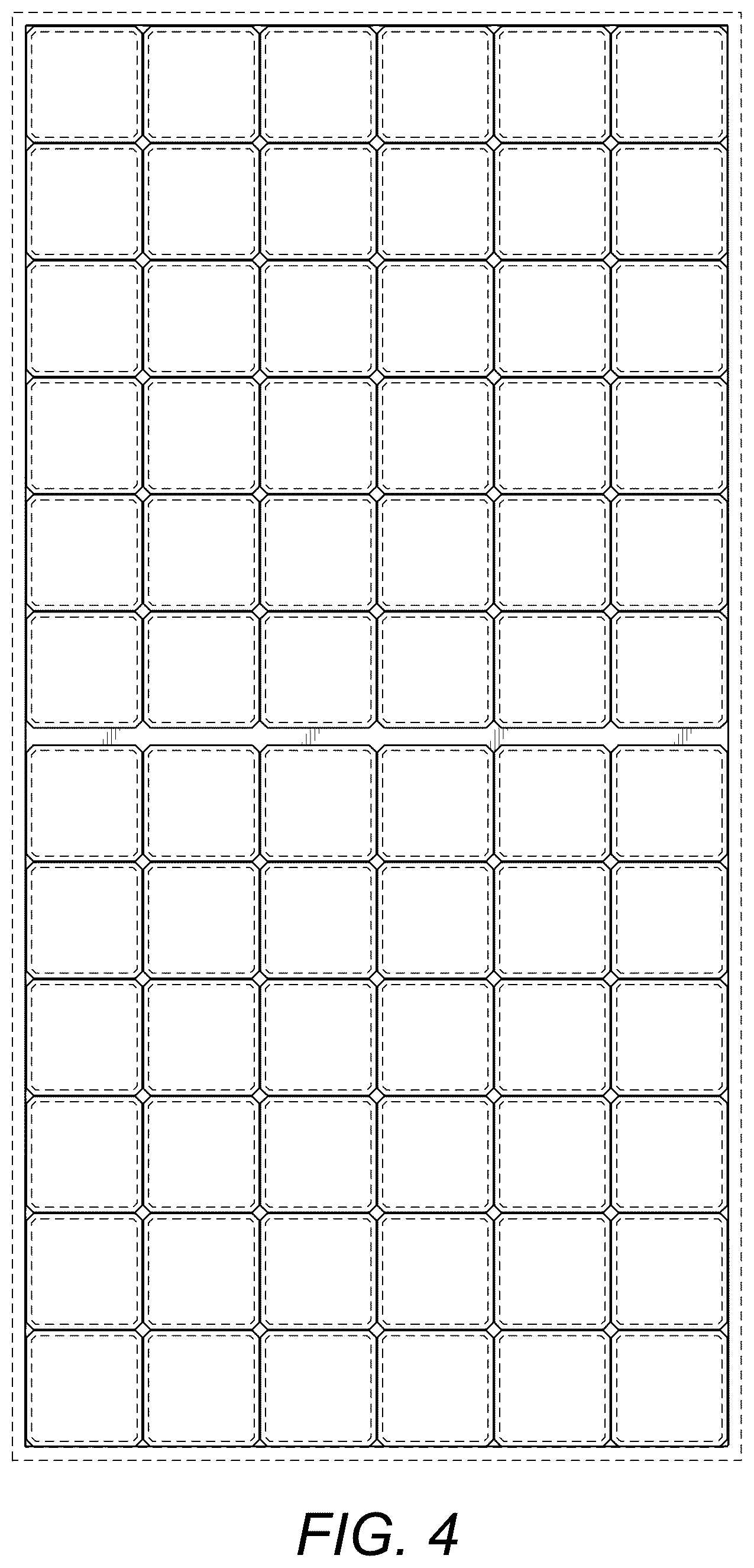 Patent USD1077722 Figure 4 – Solar panel