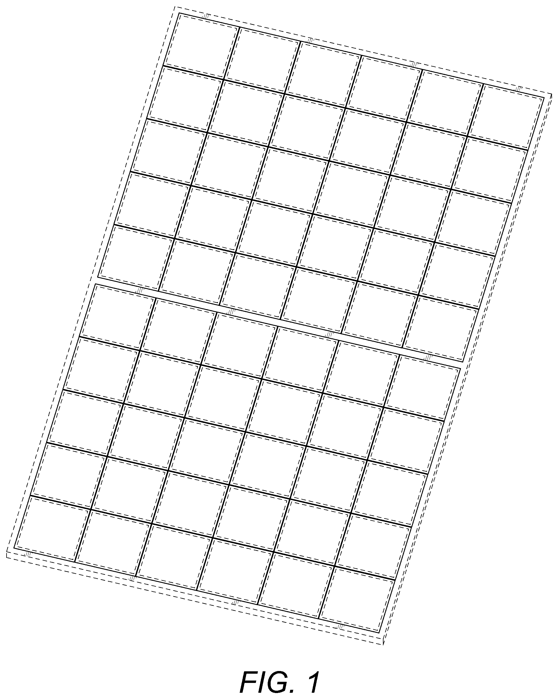 Patent USD1077725 — Solar panel — Figure 1