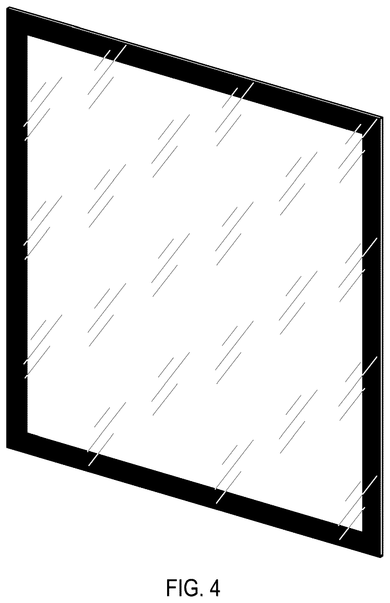 Patent USD1077726 Figure 4 – Glass solar panel