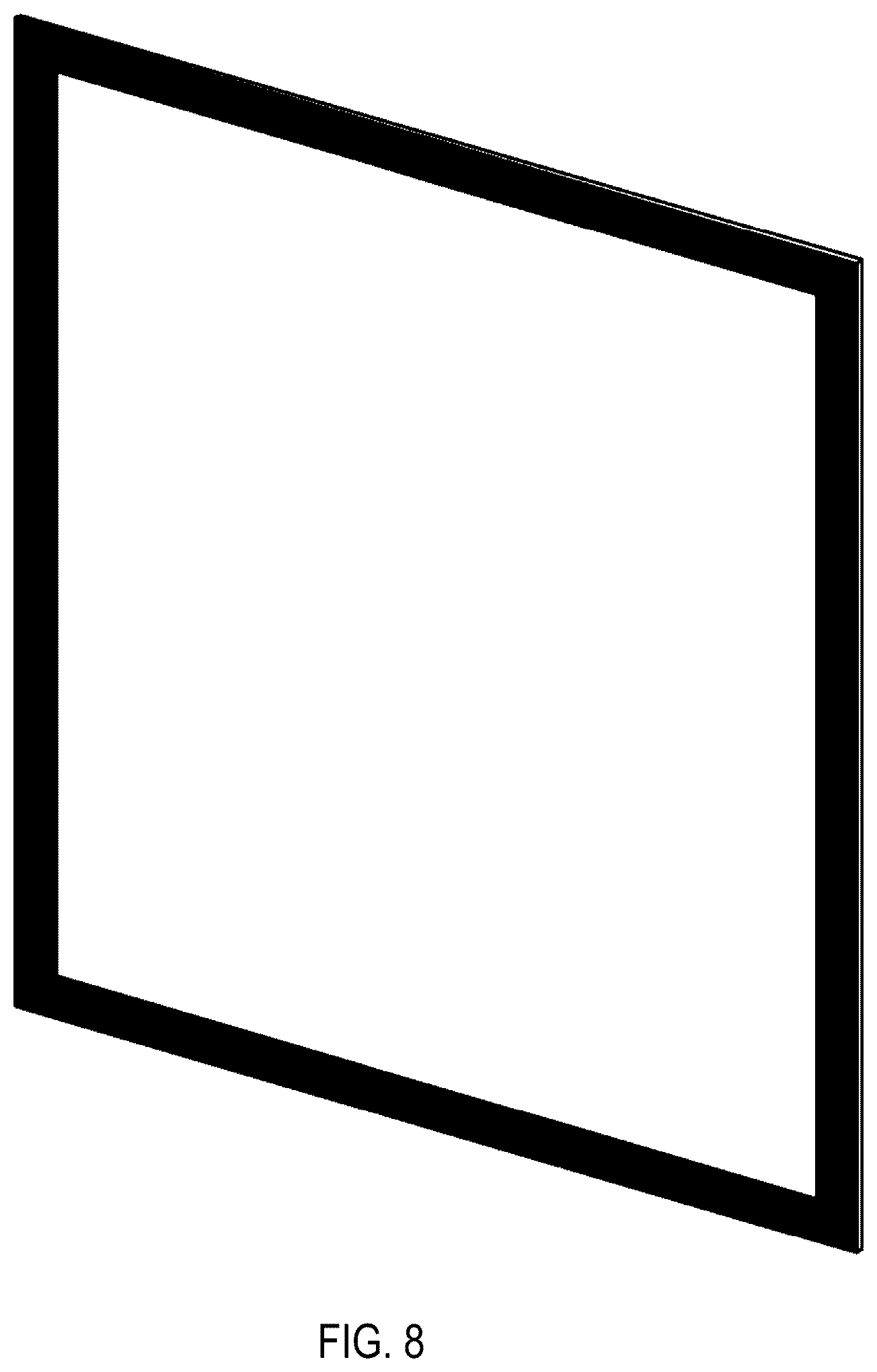 Patent USD1077726 Figure 8 – Glass solar panel
