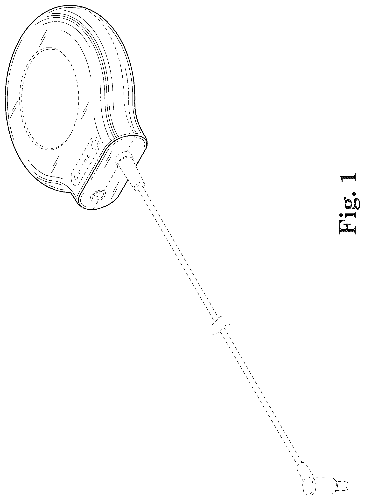 Patent USD1077727 Figure 1 – Battery housing