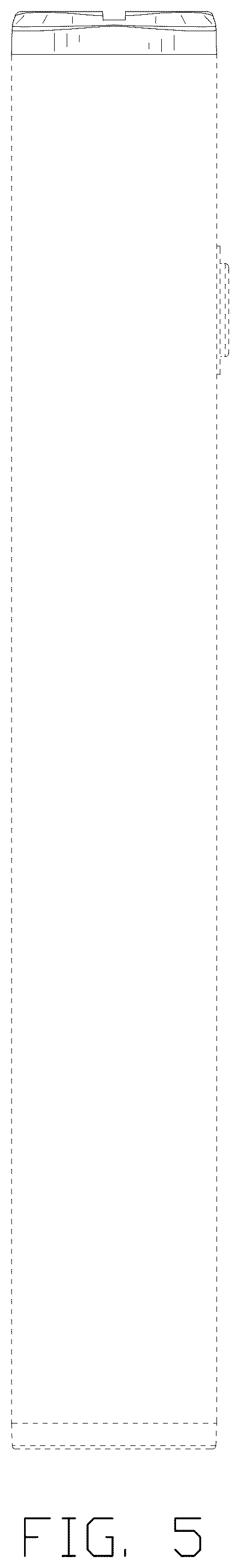 Patent USD1077728 Figure 5 – Vaporizer battery