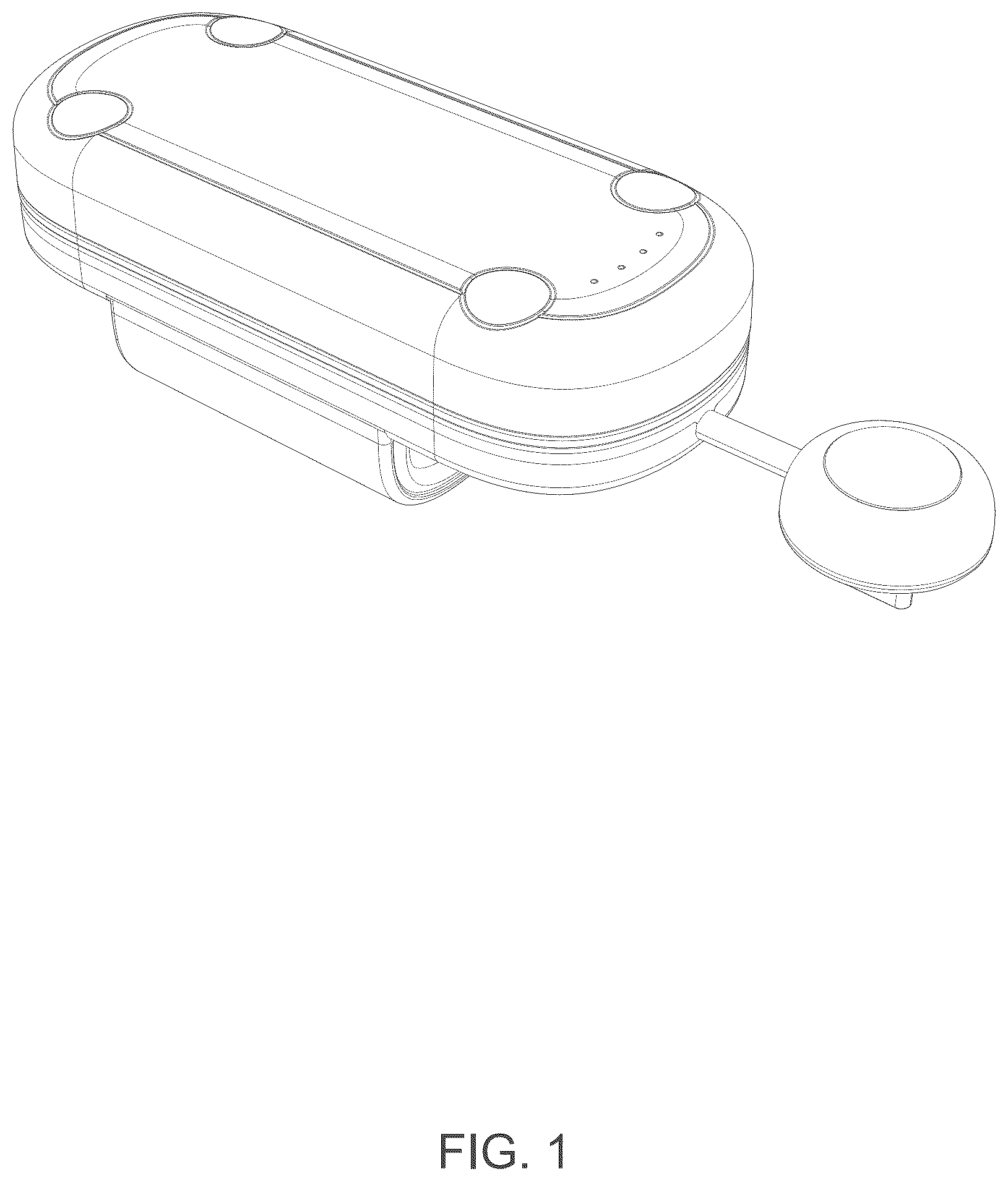 Patent USD1077729 Figure 1 – Mobile power supply