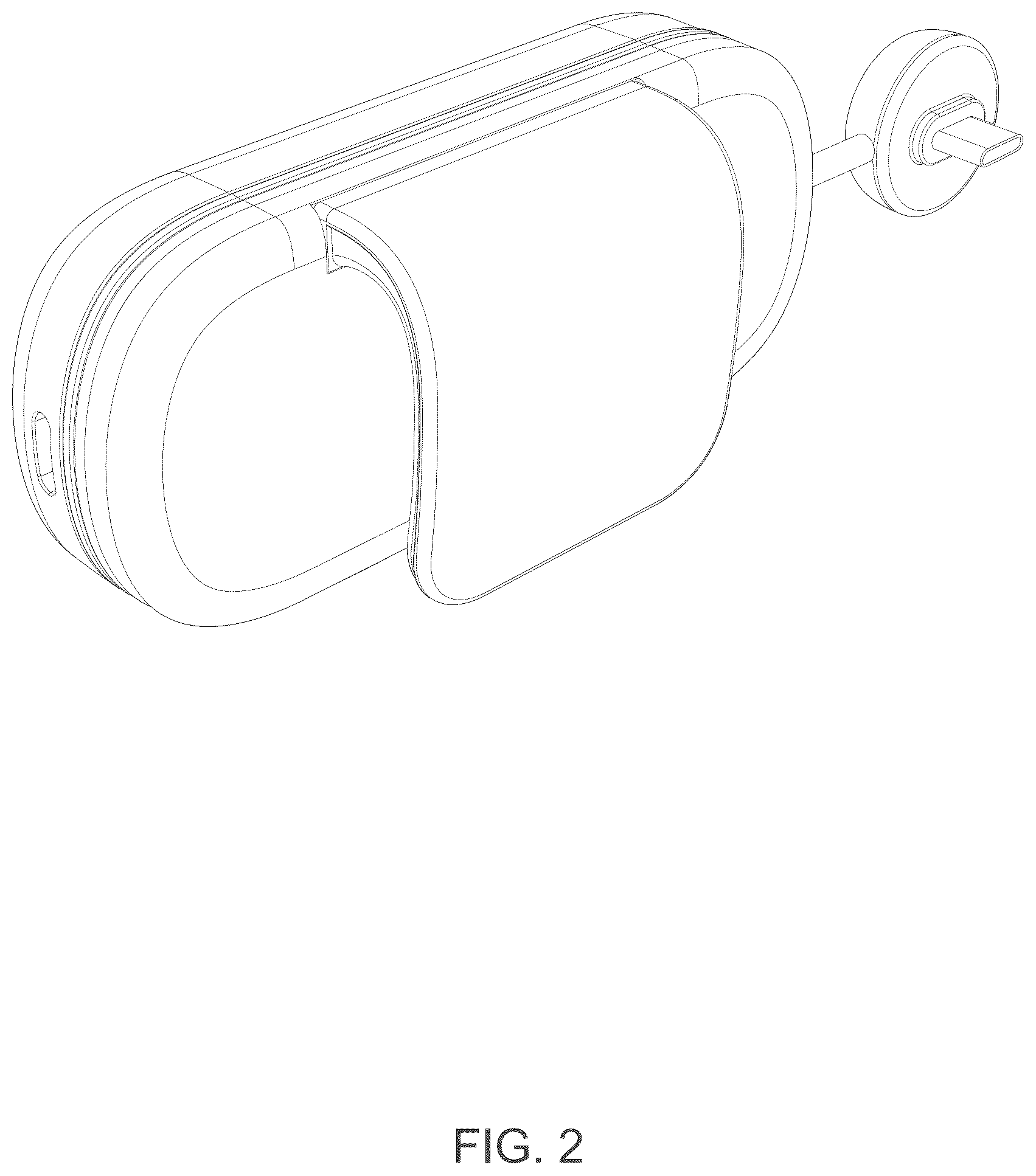 Patent USD1077729 Figure 2 – Mobile power supply