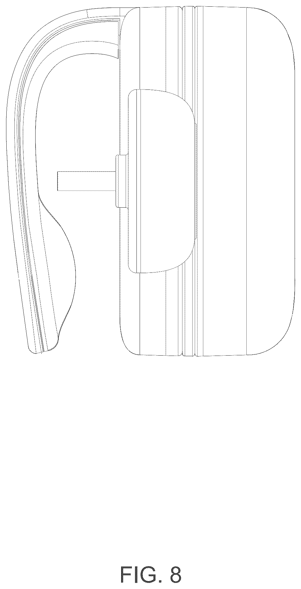 Patent USD1077729 Figure 8 – Mobile power supply