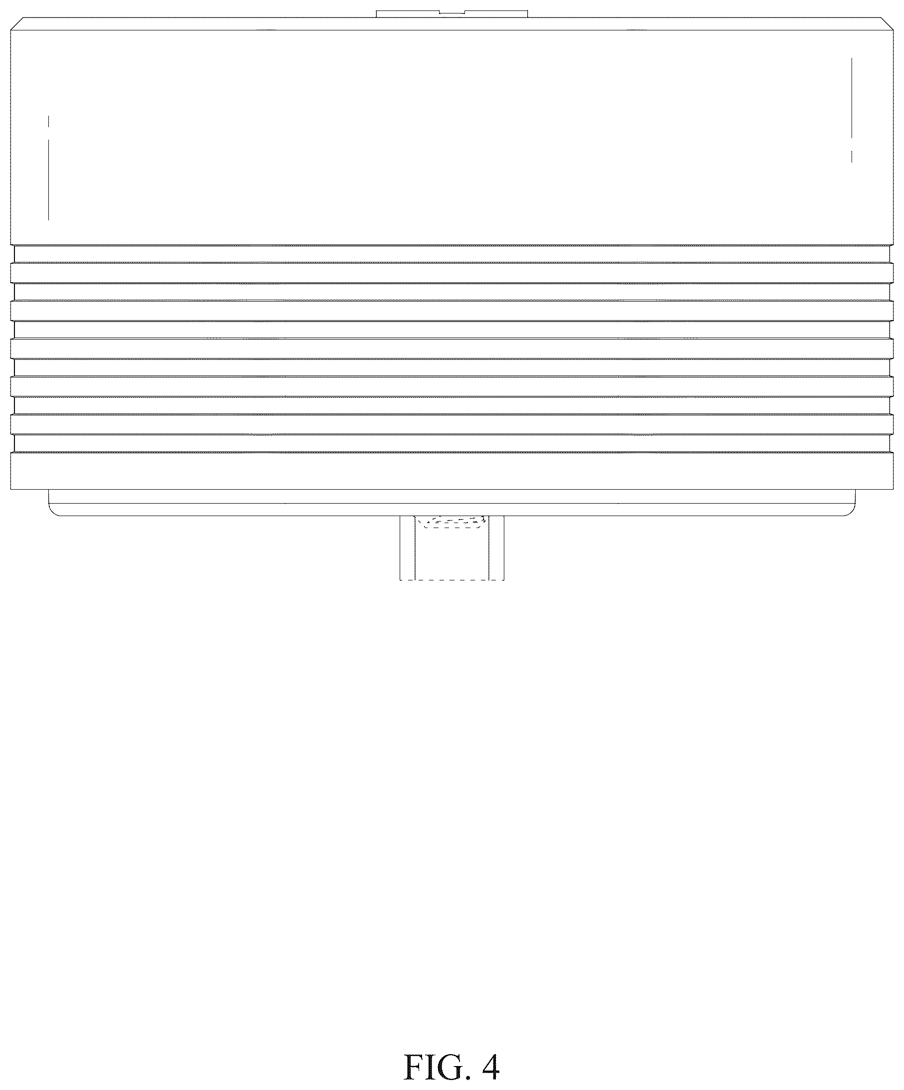 Patent USD1077731 Figure 4 – Battery pack
