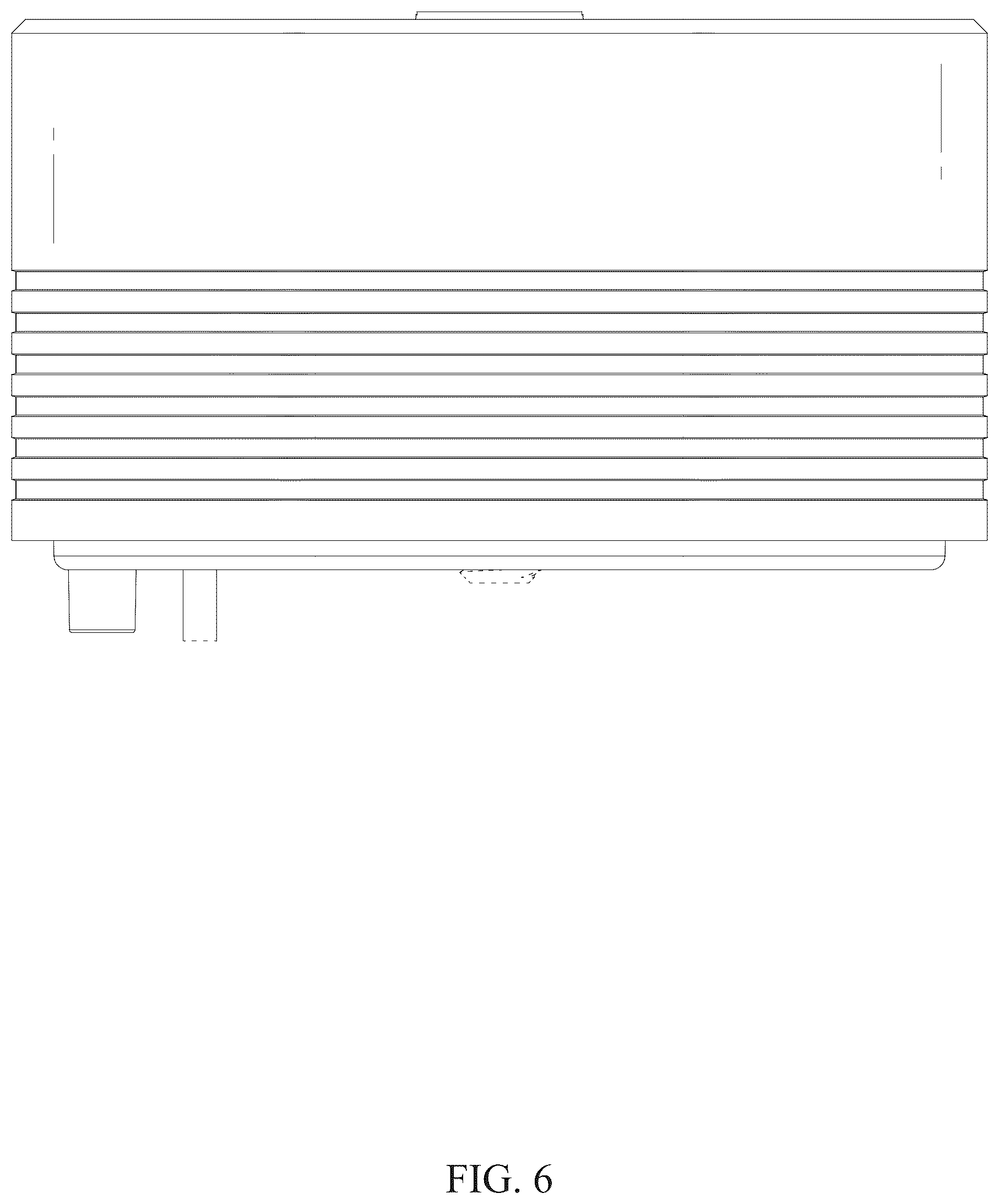 Patent USD1077731 Figure 6 – Battery pack