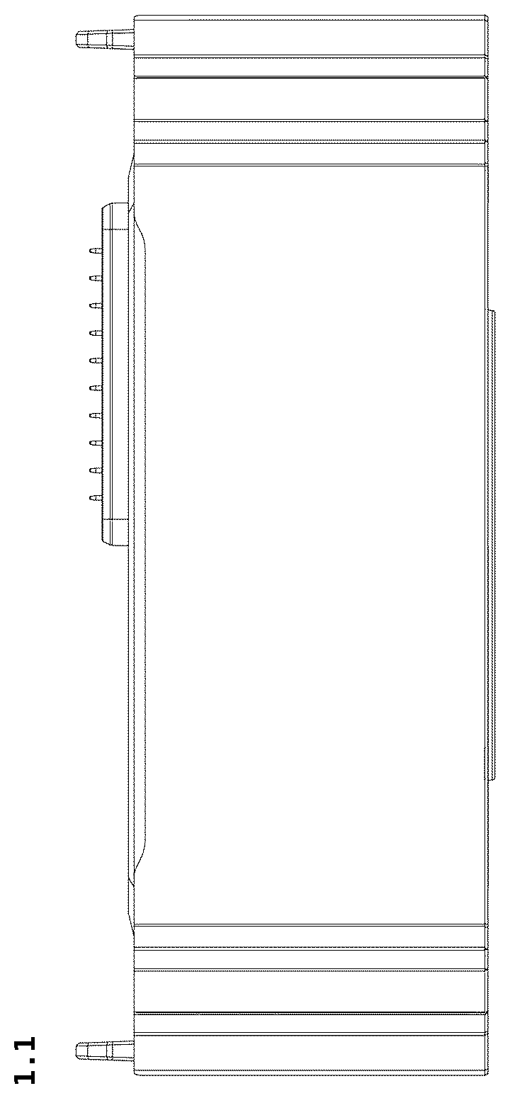 Patent USD1077732 — Battery pack — Figure 1