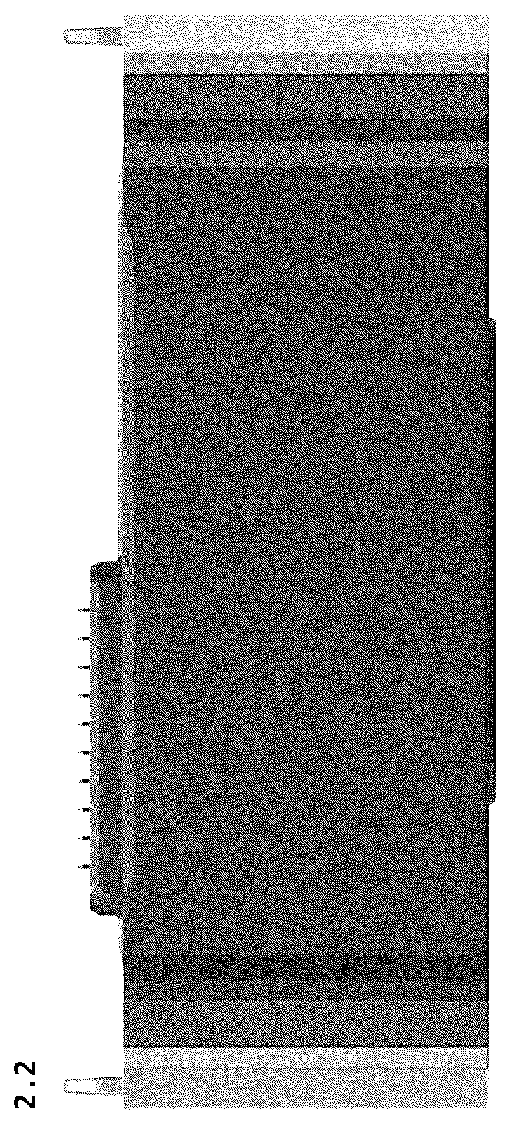 Patent USD1077732 Figure 9 – Battery pack