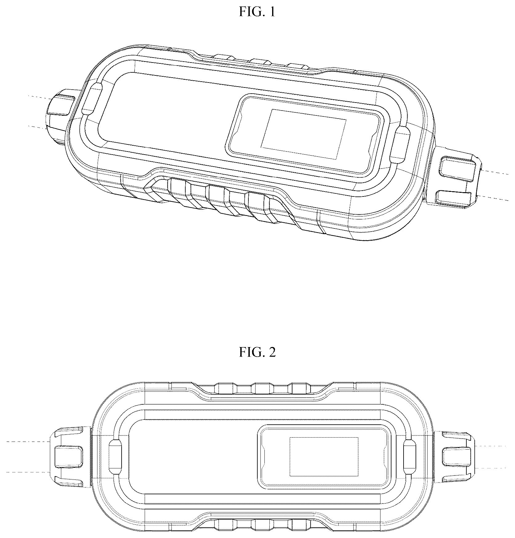 Patent USD1077735 Figure 1 – Charger