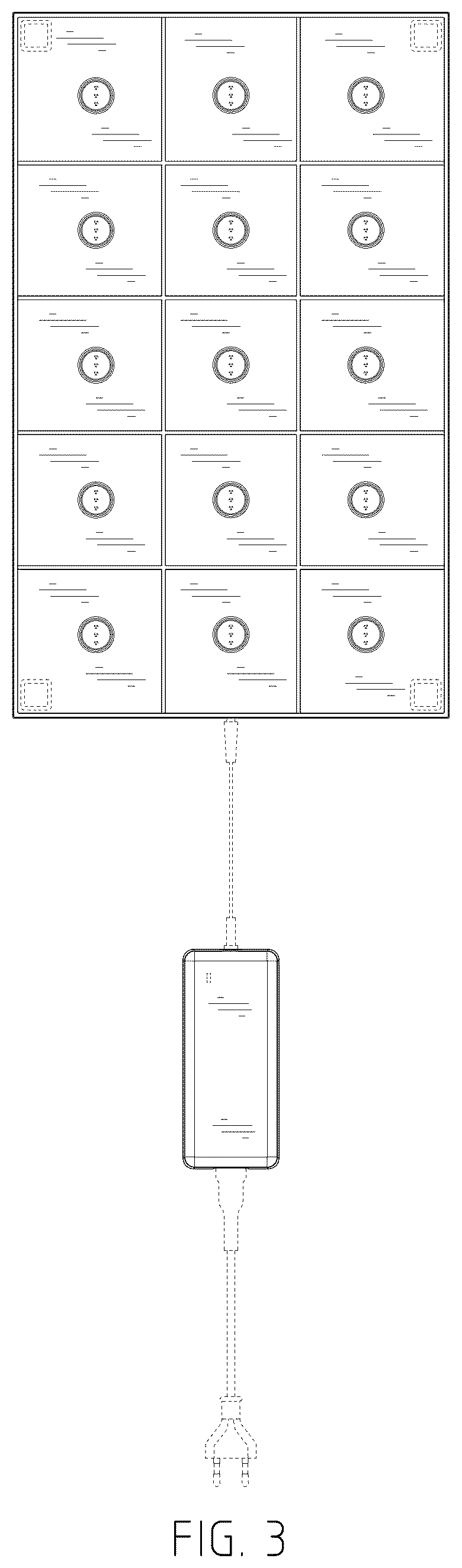 Patent USD1077736 Figure 3 – Charger
