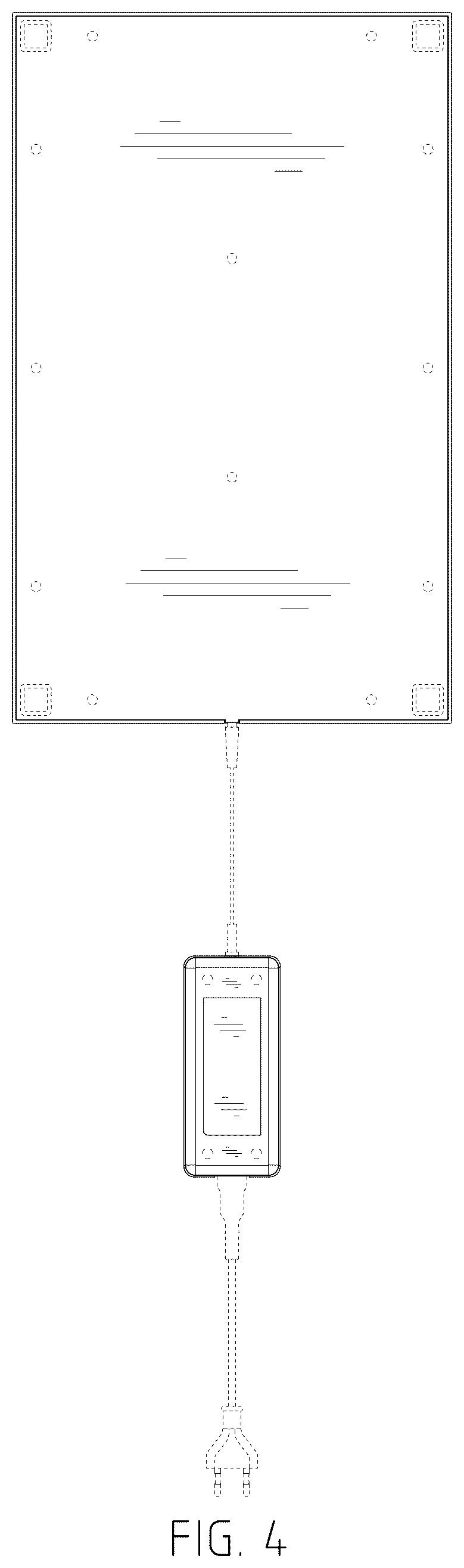 Patent USD1077736 Figure 4 – Charger