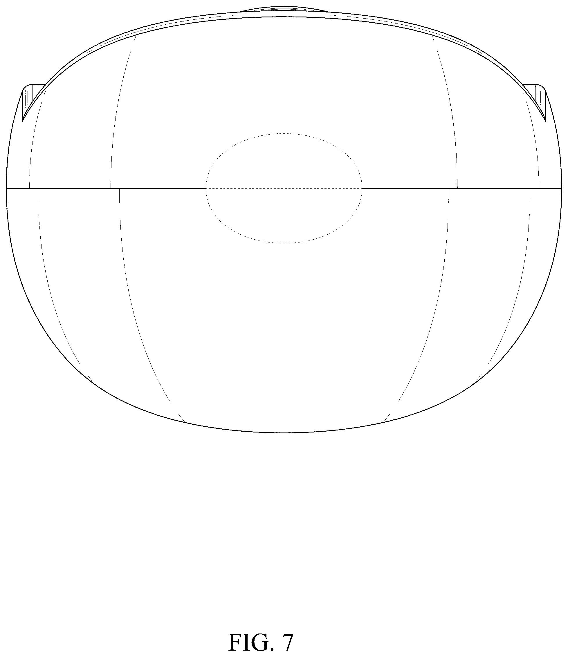 Patent USD1077737 Figure 7 – Wireless headset charging bay