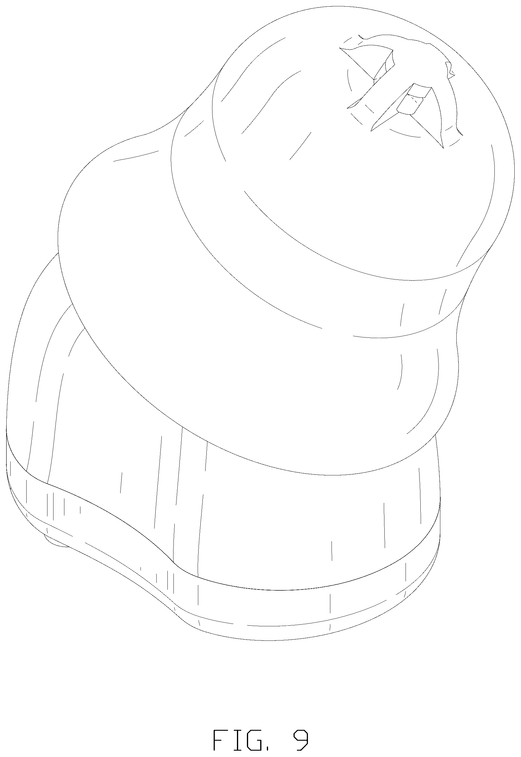 Patent USD1077738 Figure 9 – Hearing aid and charger set