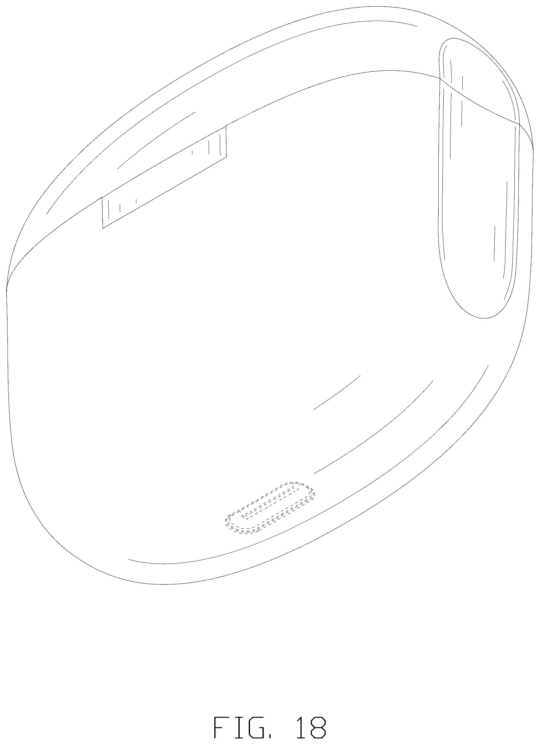 Patent USD1077738 Figure 18 – Hearing aid and charger set
