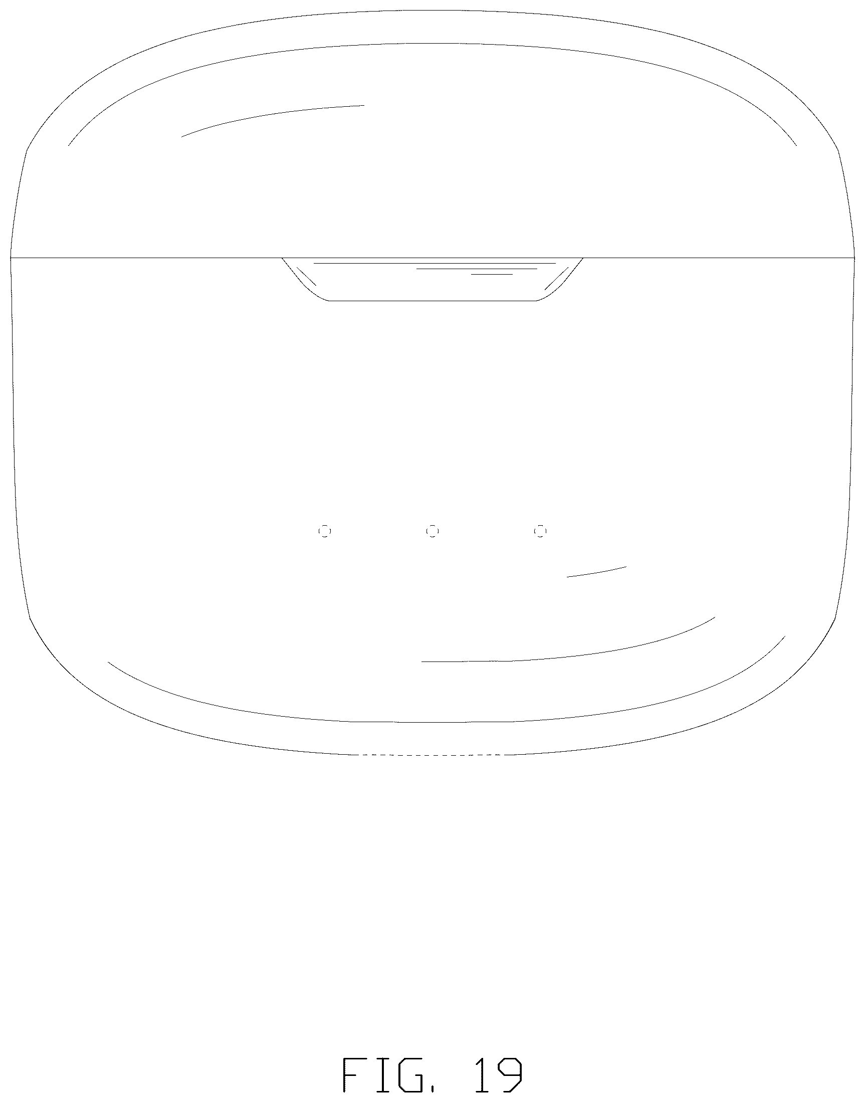 Patent USD1077738 Figure 19 – Hearing aid and charger set