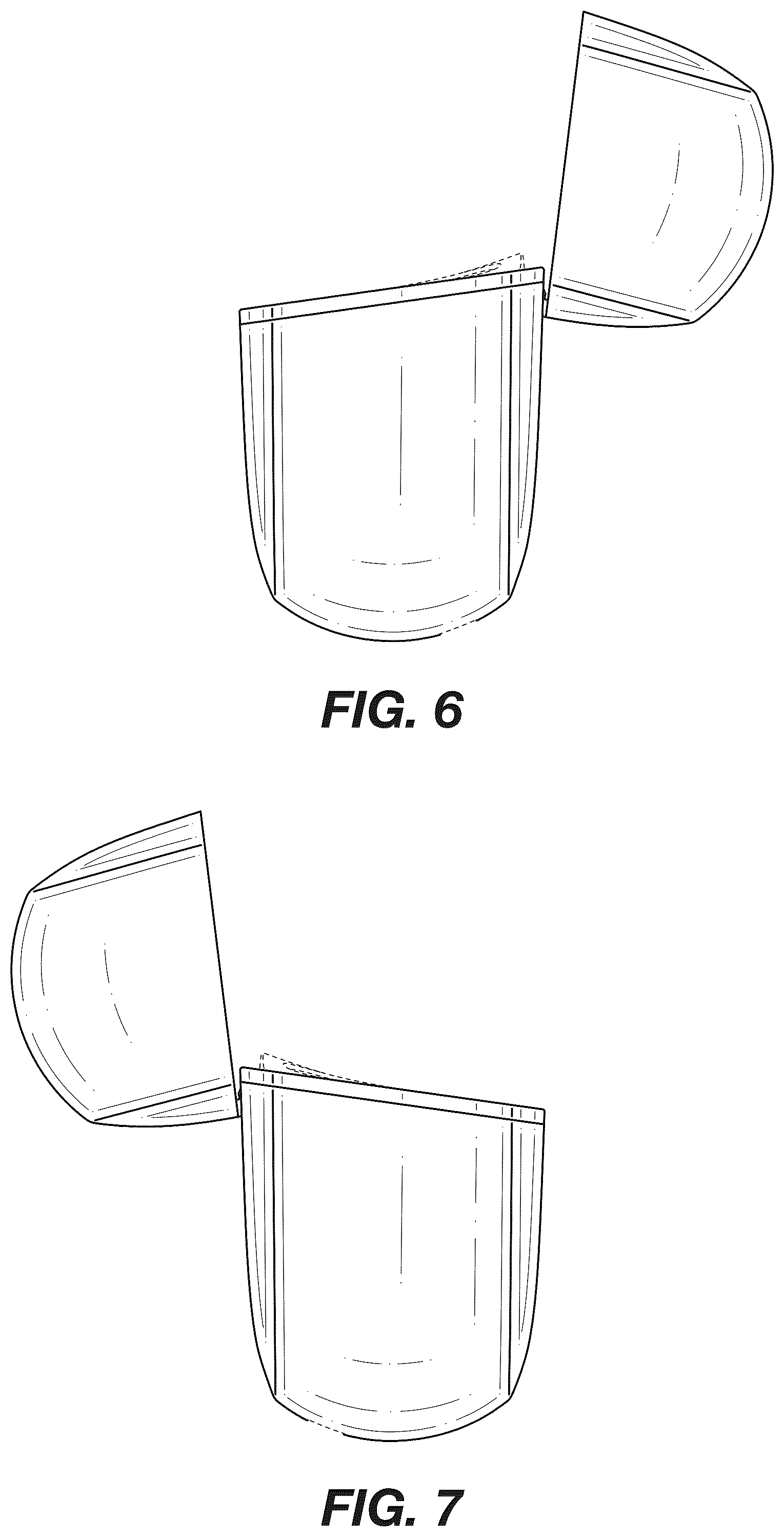 Patent USD1077741 Figure 4 – Charging case