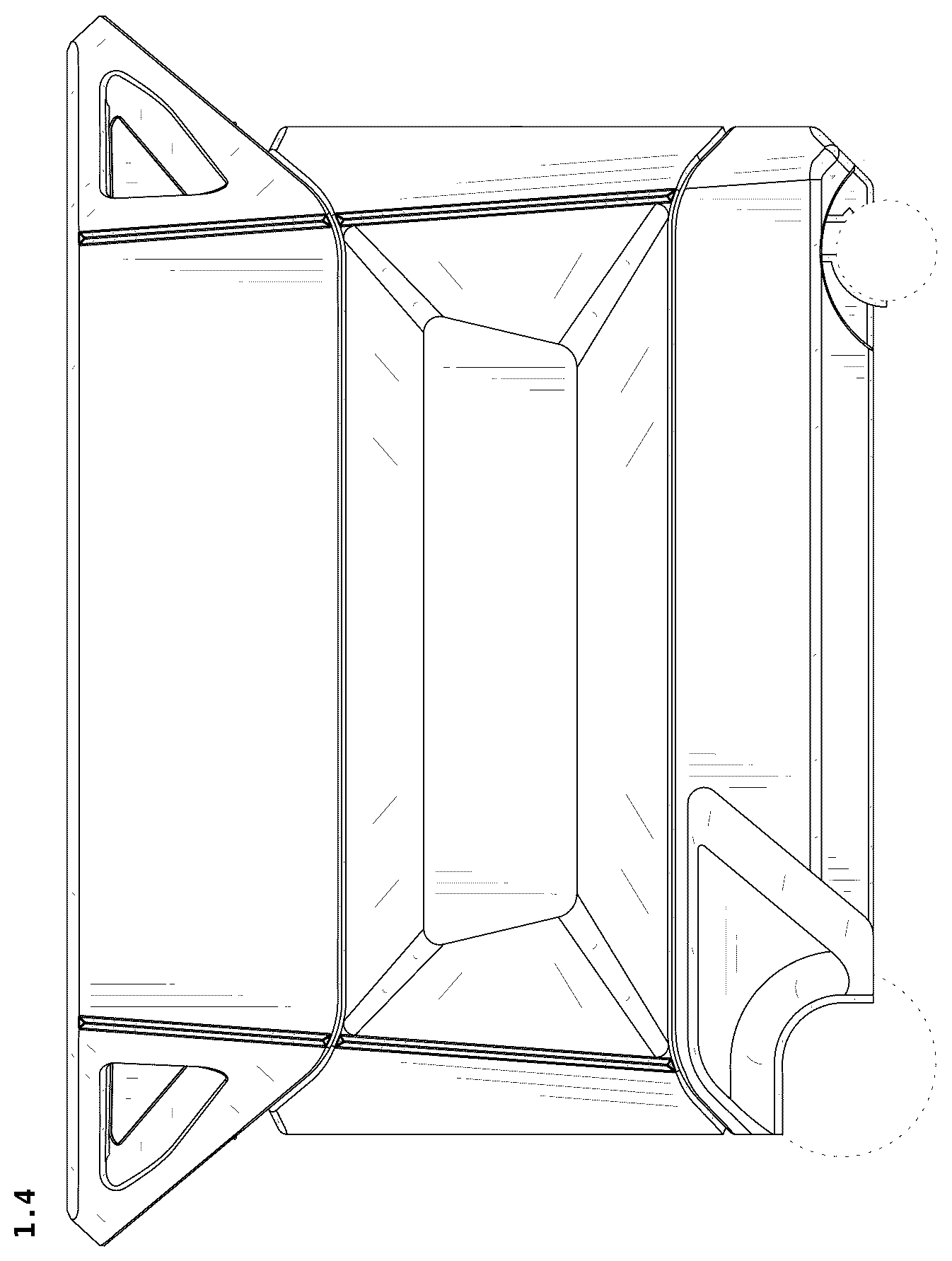Patent USD1077745 Figure 4 – Power supply
