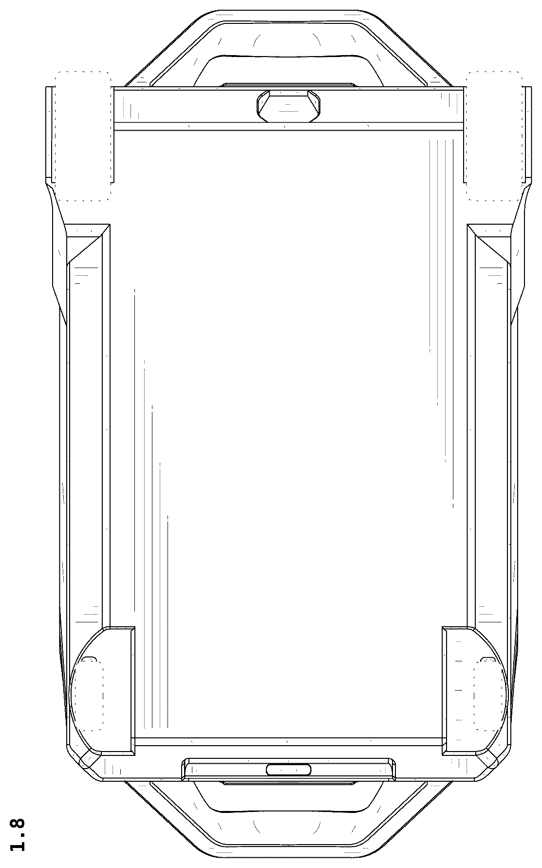 Patent USD1077745 Figure 8 – Power supply