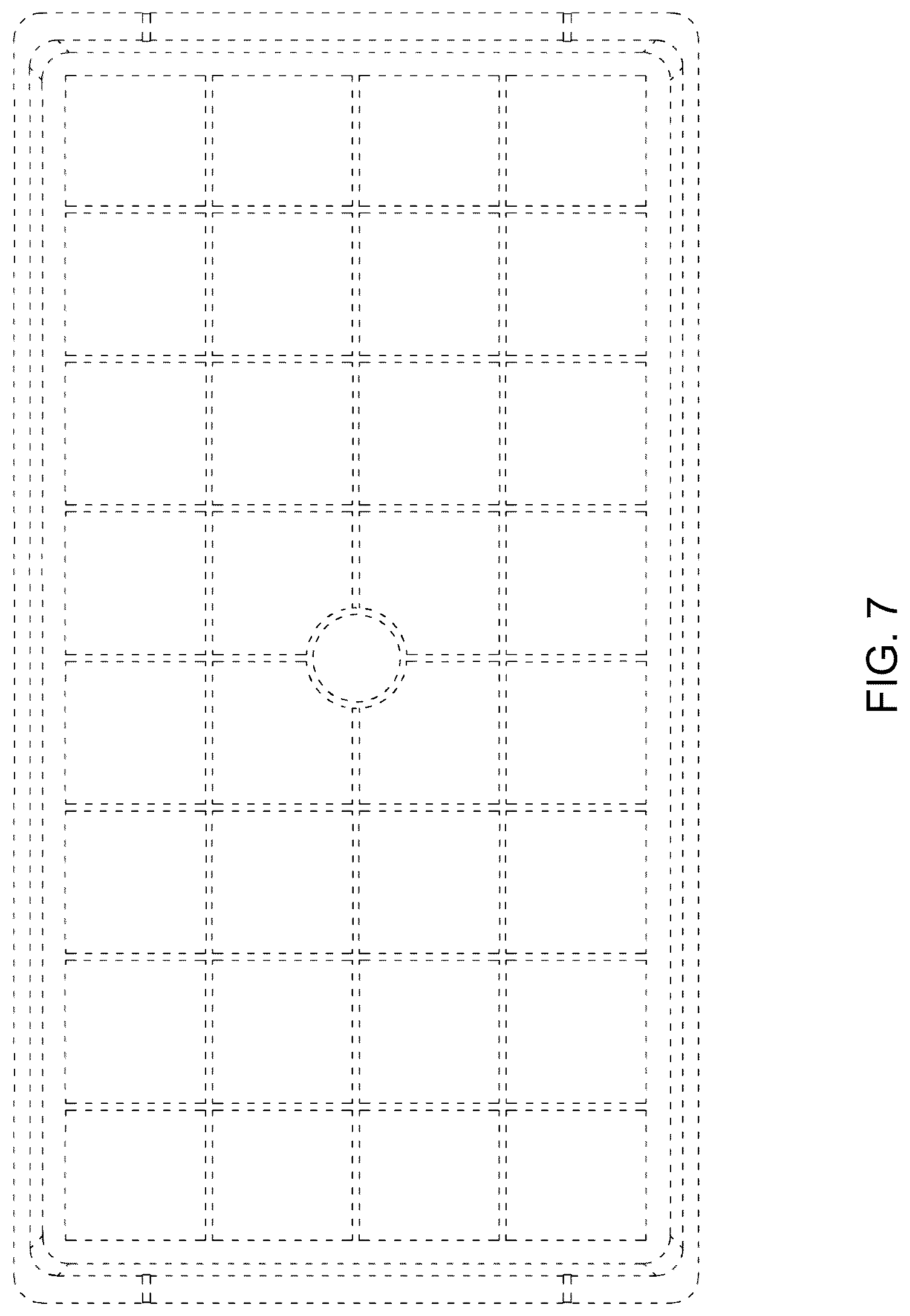 Patent USD1077747 Figure 7 – Cover for a battery