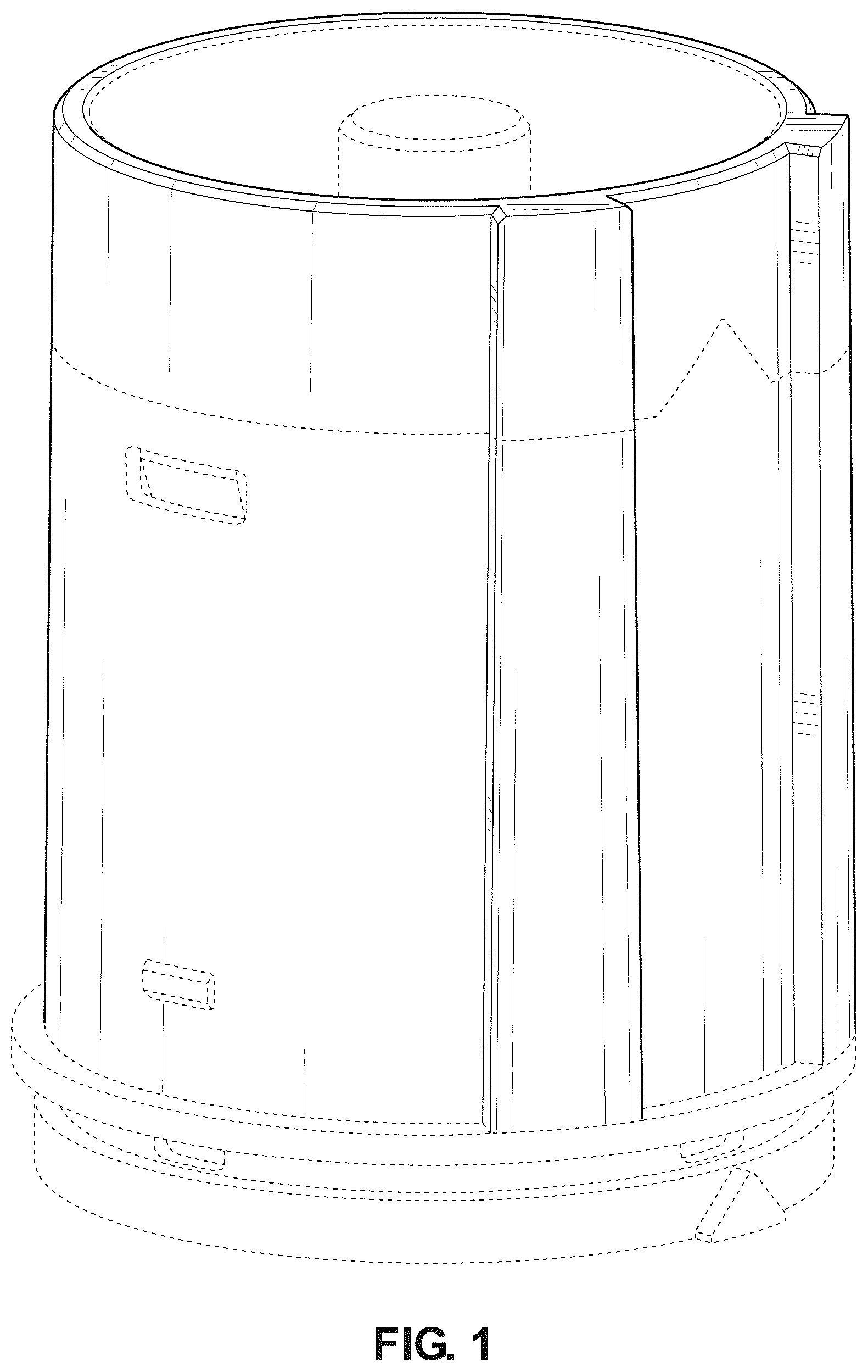 Patent USD1077750 Figure 1 – Connector