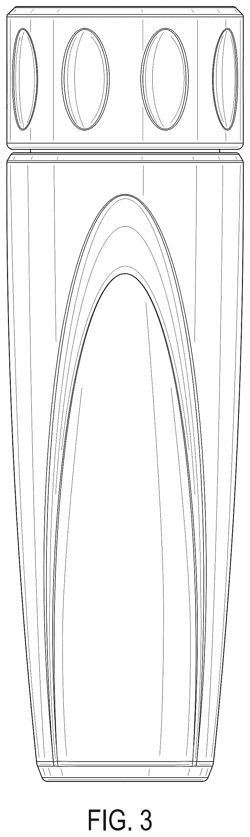Patent USD1077751 Figure 3 – Connector