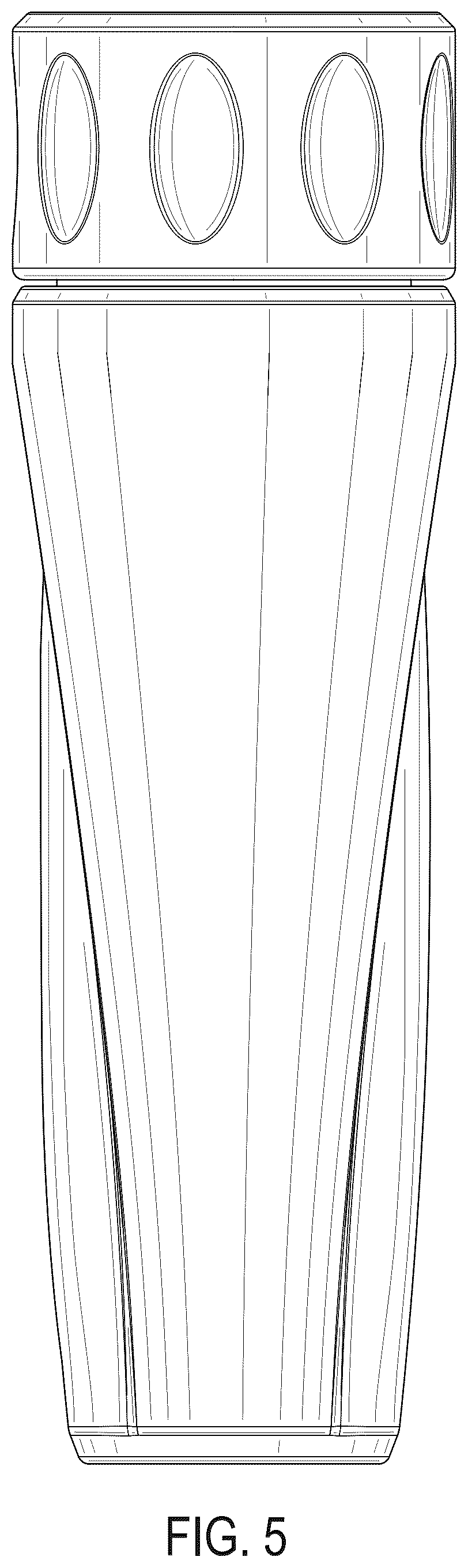 Patent USD1077751 Figure 5 – Connector
