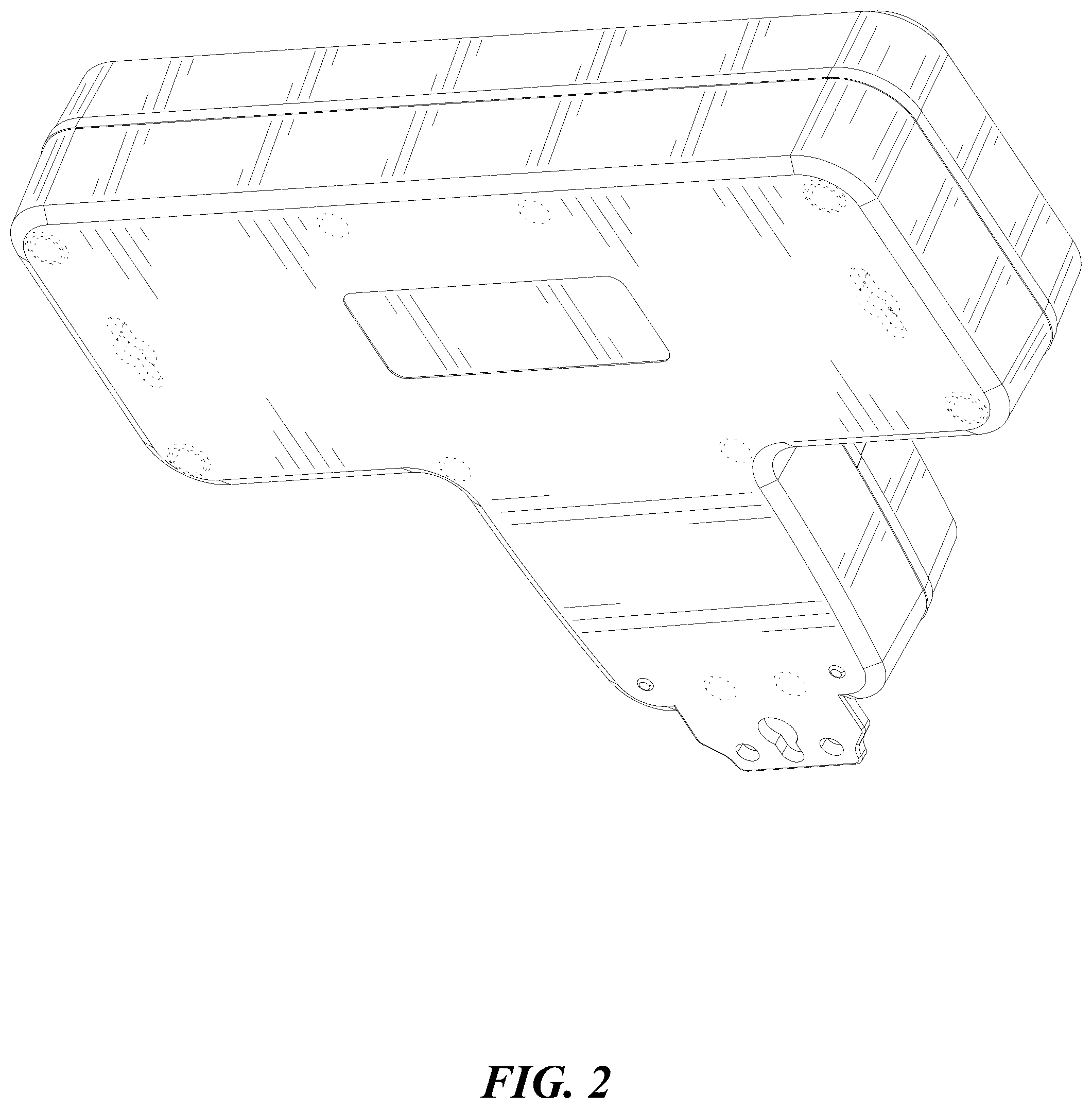 Patent USD1077753 Figure 2 – Power strip