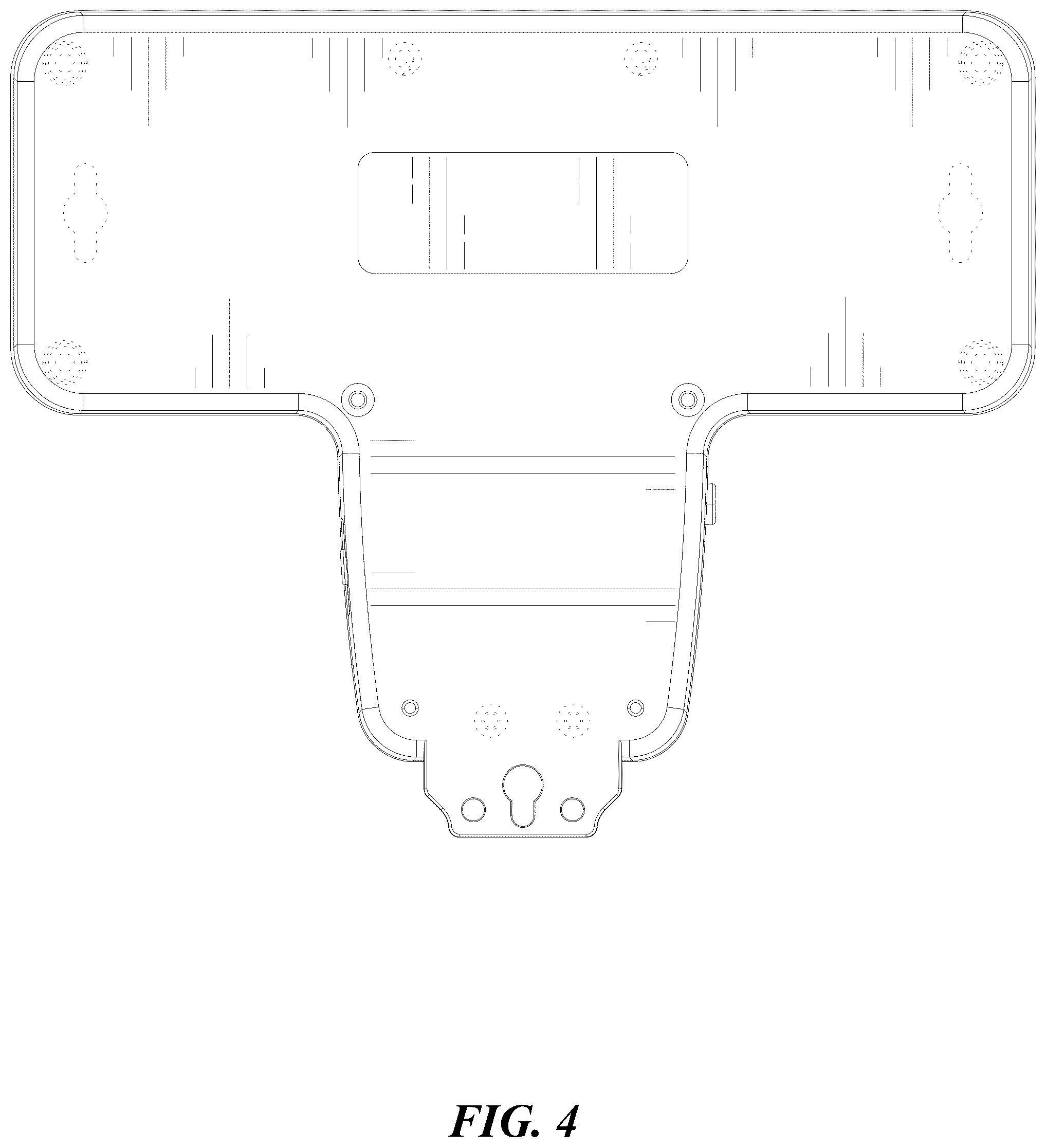 Patent USD1077753 Figure 4 – Power strip
