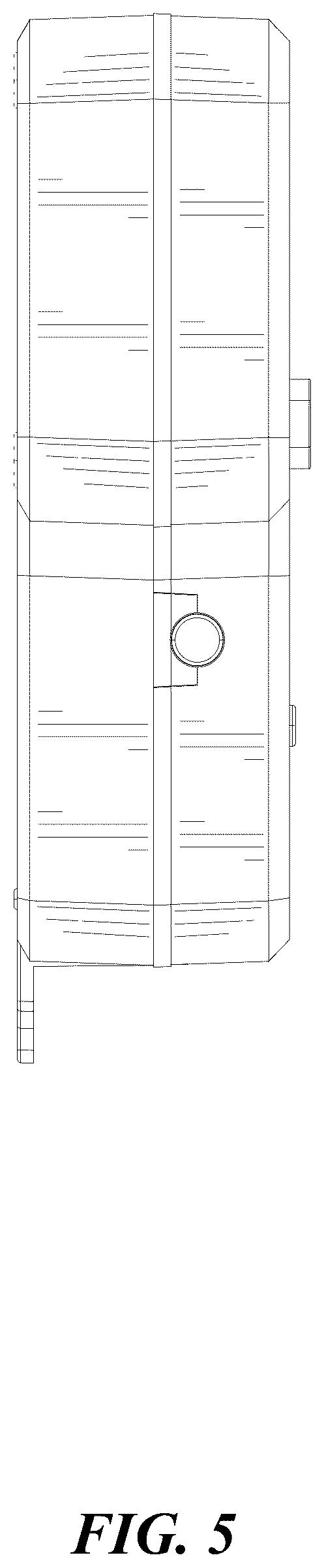Patent USD1077753 Figure 5 – Power strip