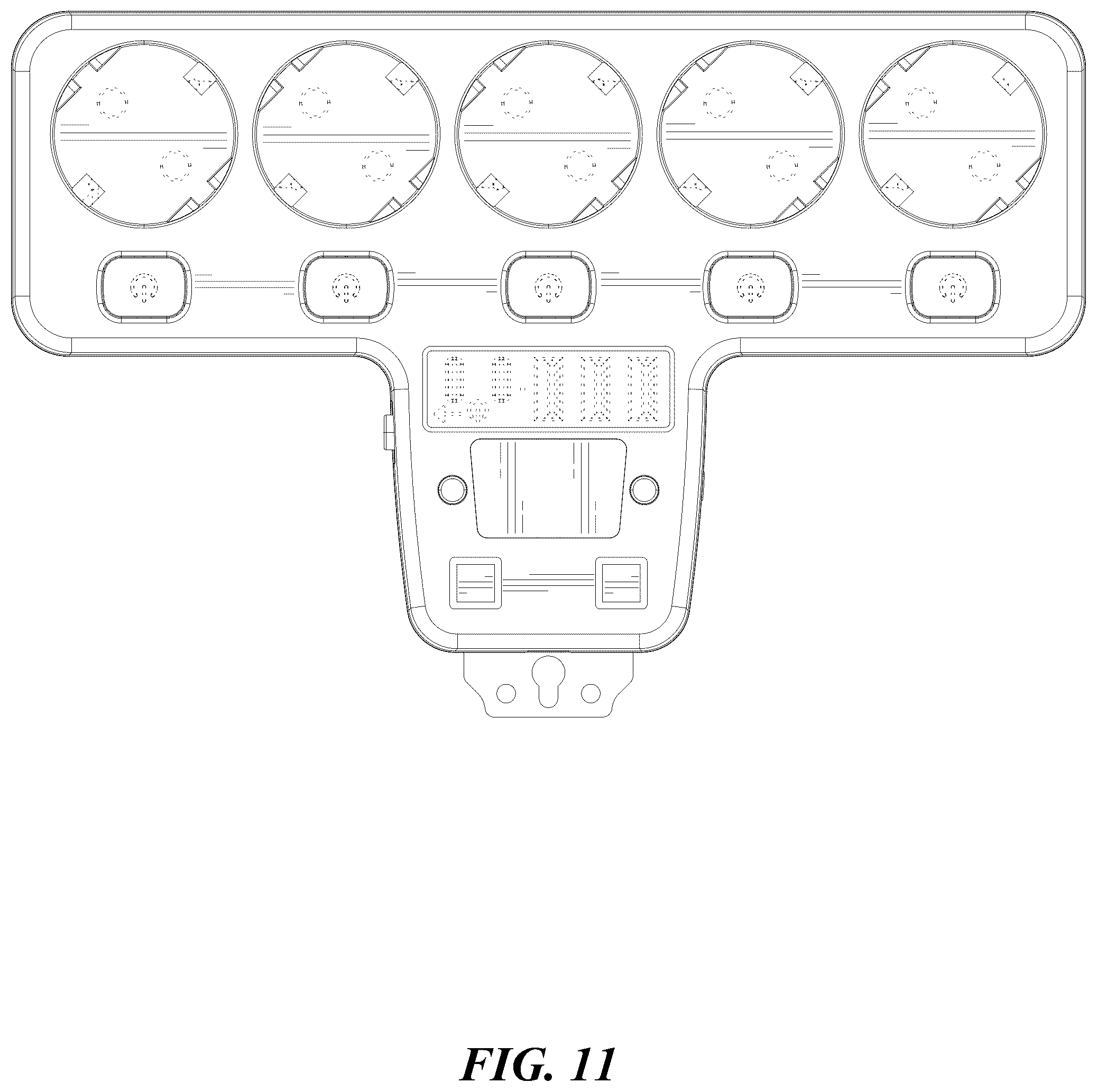 Patent USD1077753 Figure 11 – Power strip