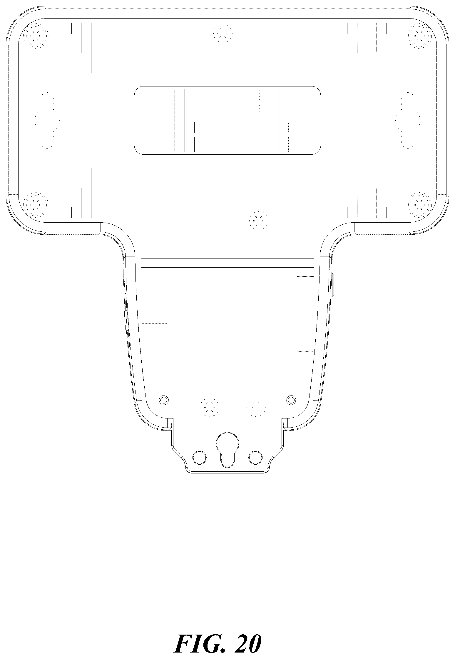 Patent USD1077753 Figure 20 – Power strip