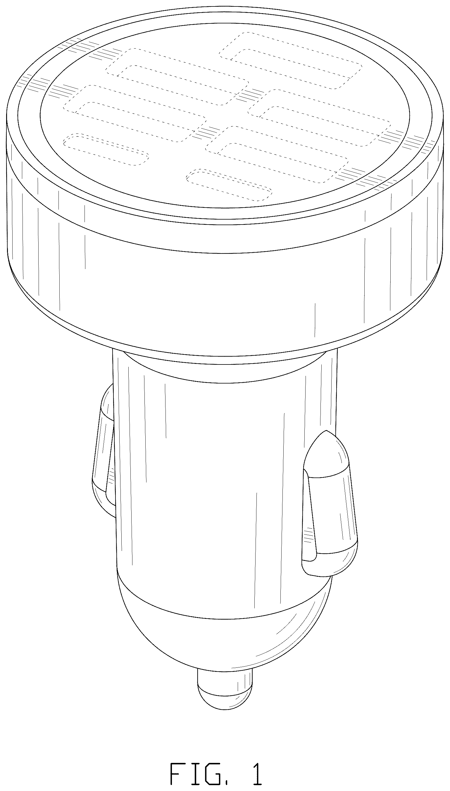 Patent USD1077754 — Car charger — Figure 1