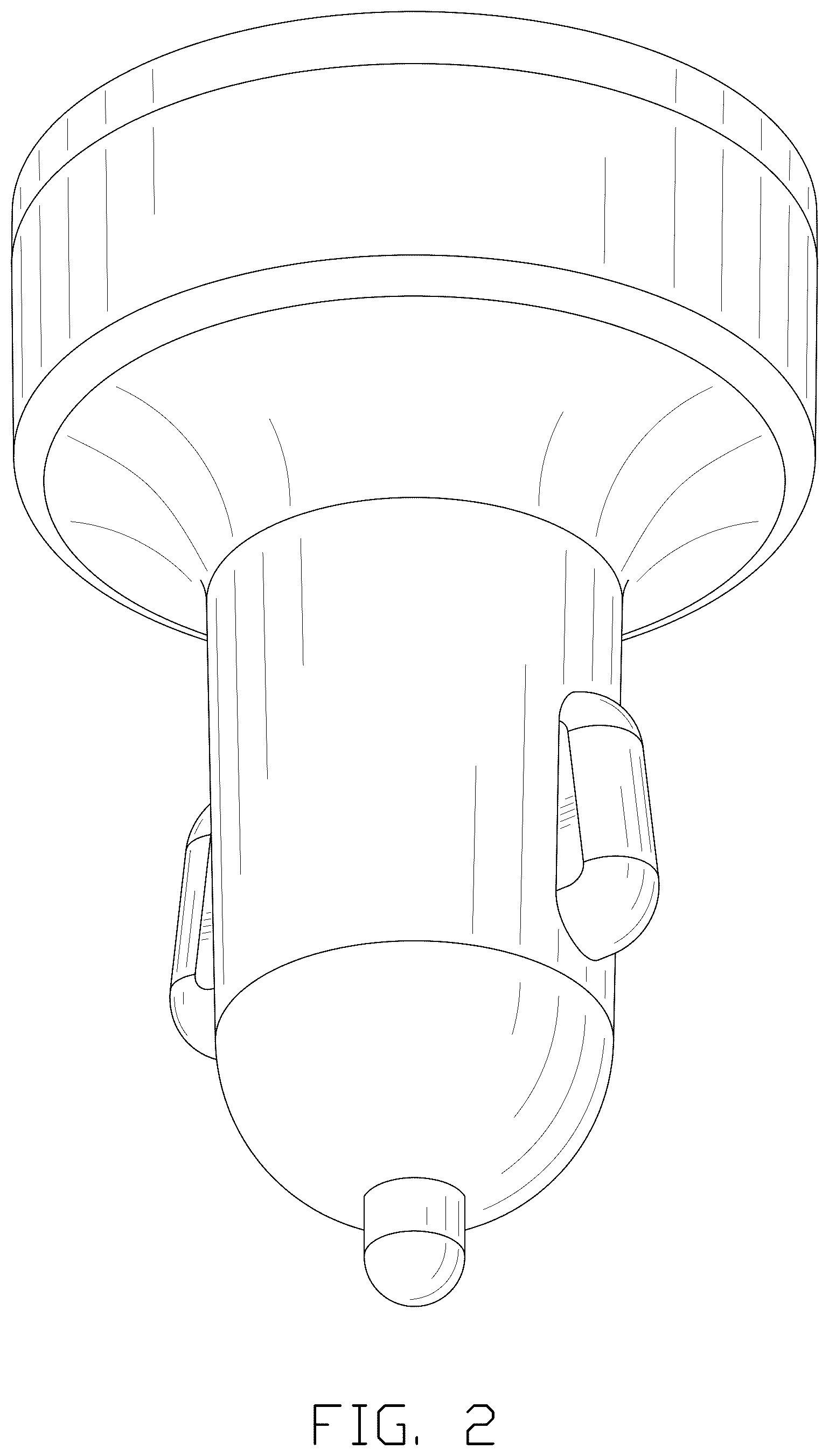Patent USD1077754 Figure 2 – Car charger