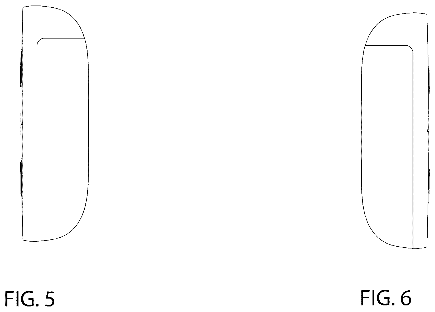 Patent USD1077758 Figure 3 – Remote control