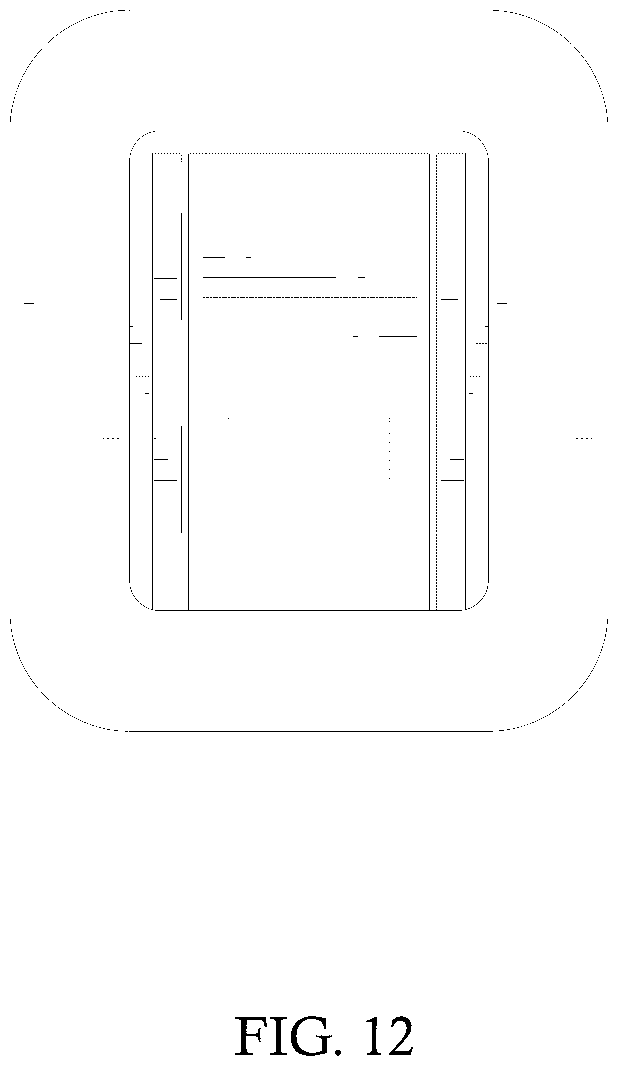 Patent USD1077759 Figure 12 – Remote control for heating pad