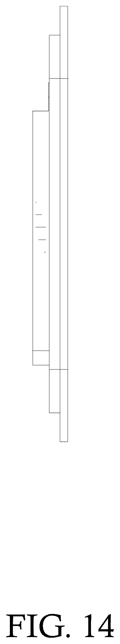Patent USD1077759 Figure 14 – Remote control for heating pad