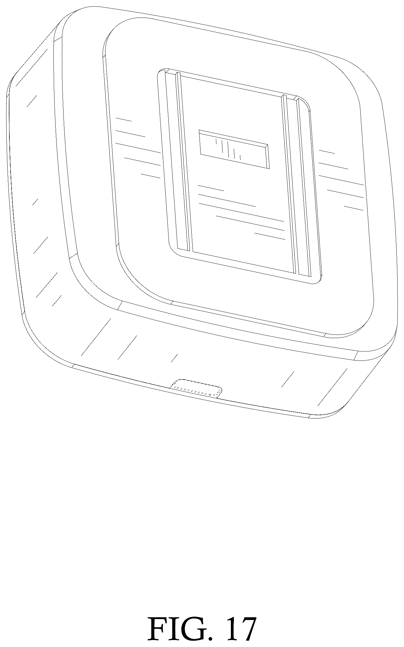 Patent USD1077759 Figure 17 – Remote control for heating pad