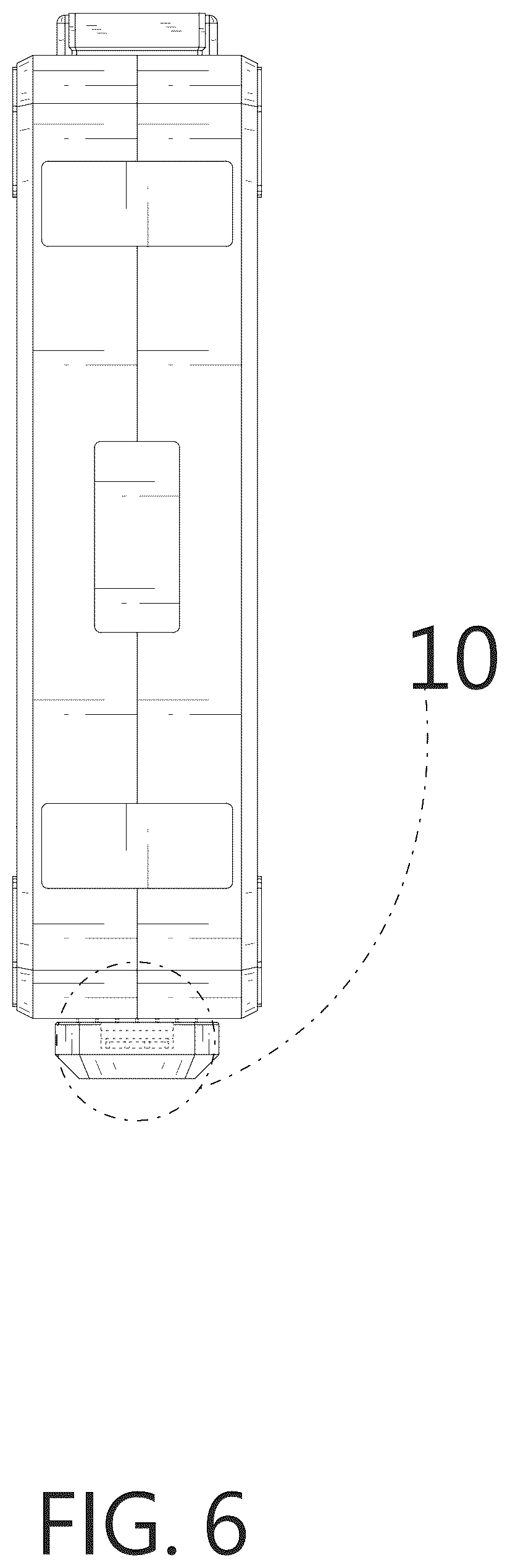 Patent USD1077760 Figure 6 – Computer fan