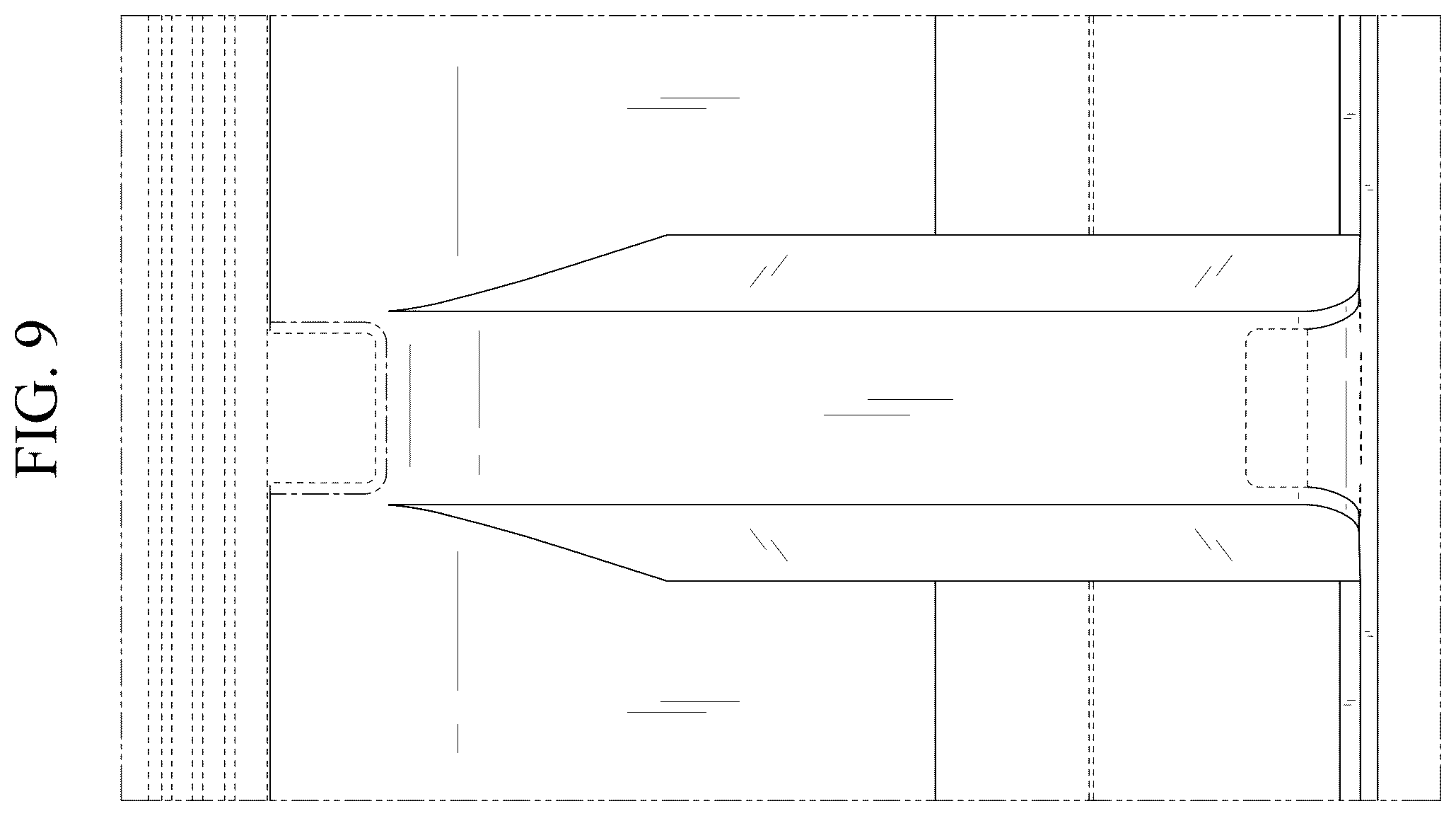 Patent USD1077764 Figure 9 – Television receiver