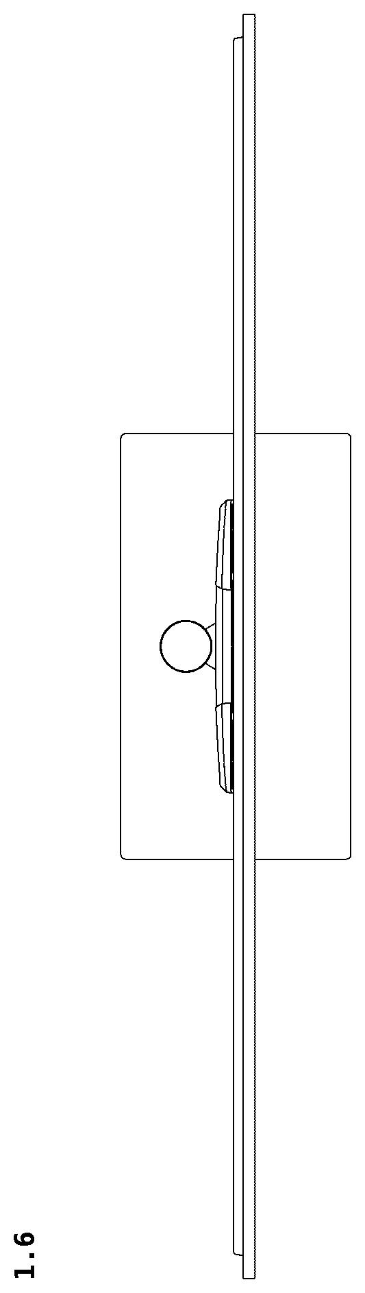 Patent USD1077765 Figure 6 – Television receiver