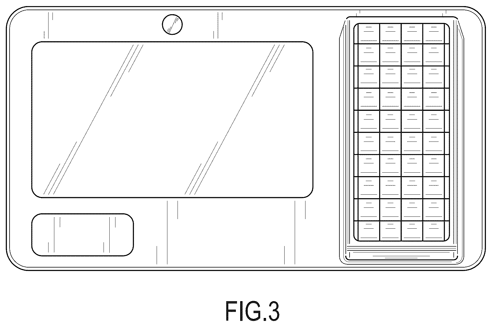 Patent USD1077766 Figure 3 – Interface housing