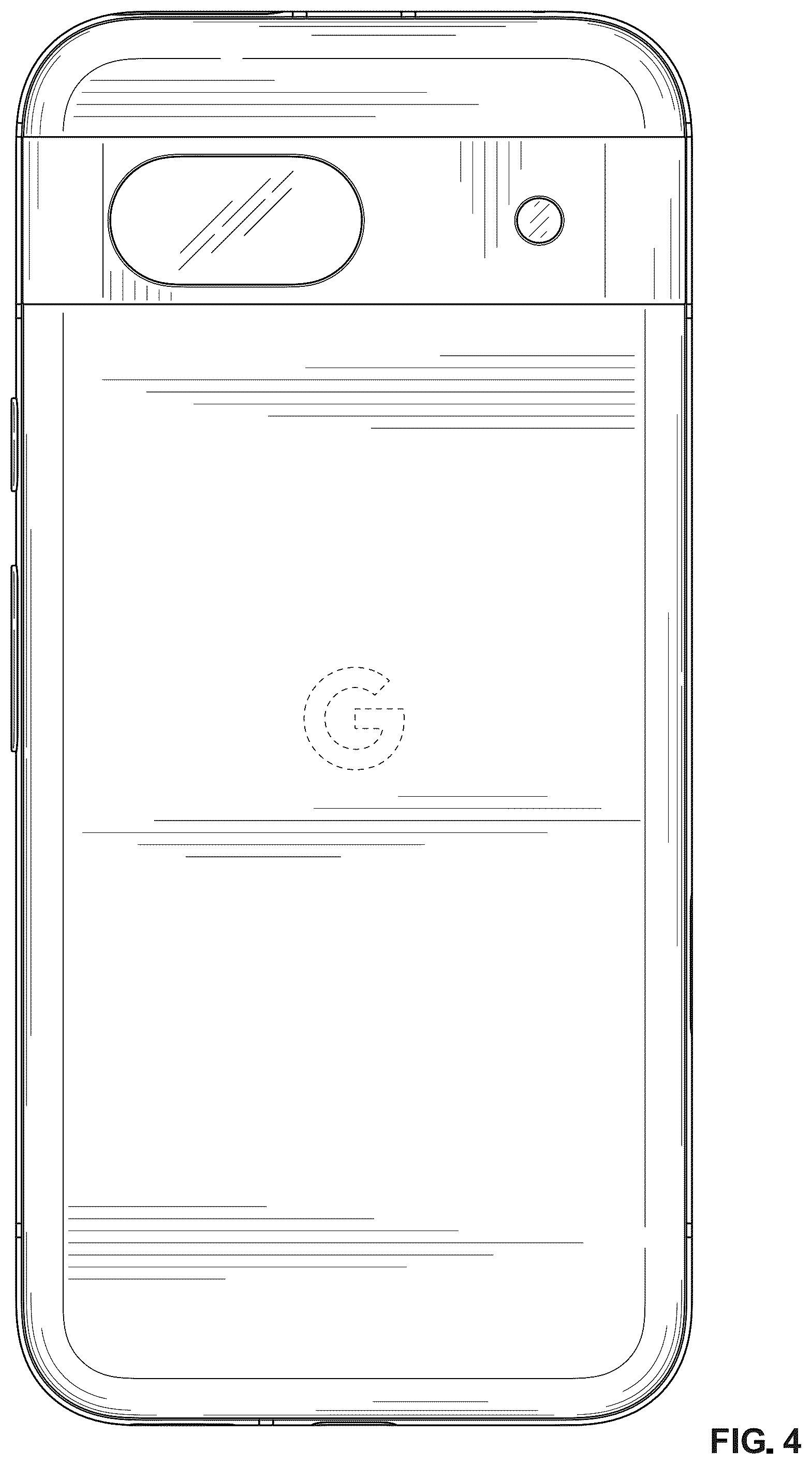 Patent USD1077768 Figure 4 – Smartphone