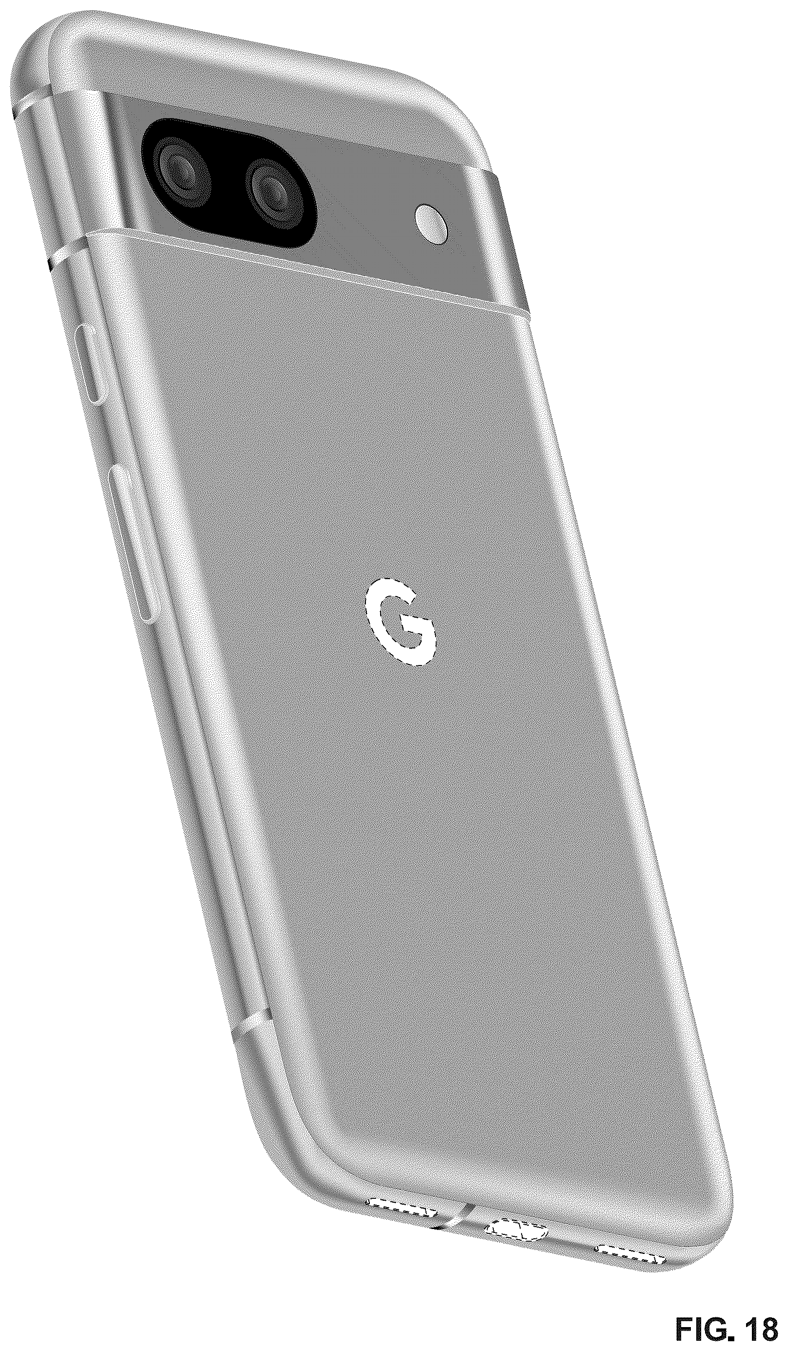 Patent USD1077768 Figure 14 – Smartphone