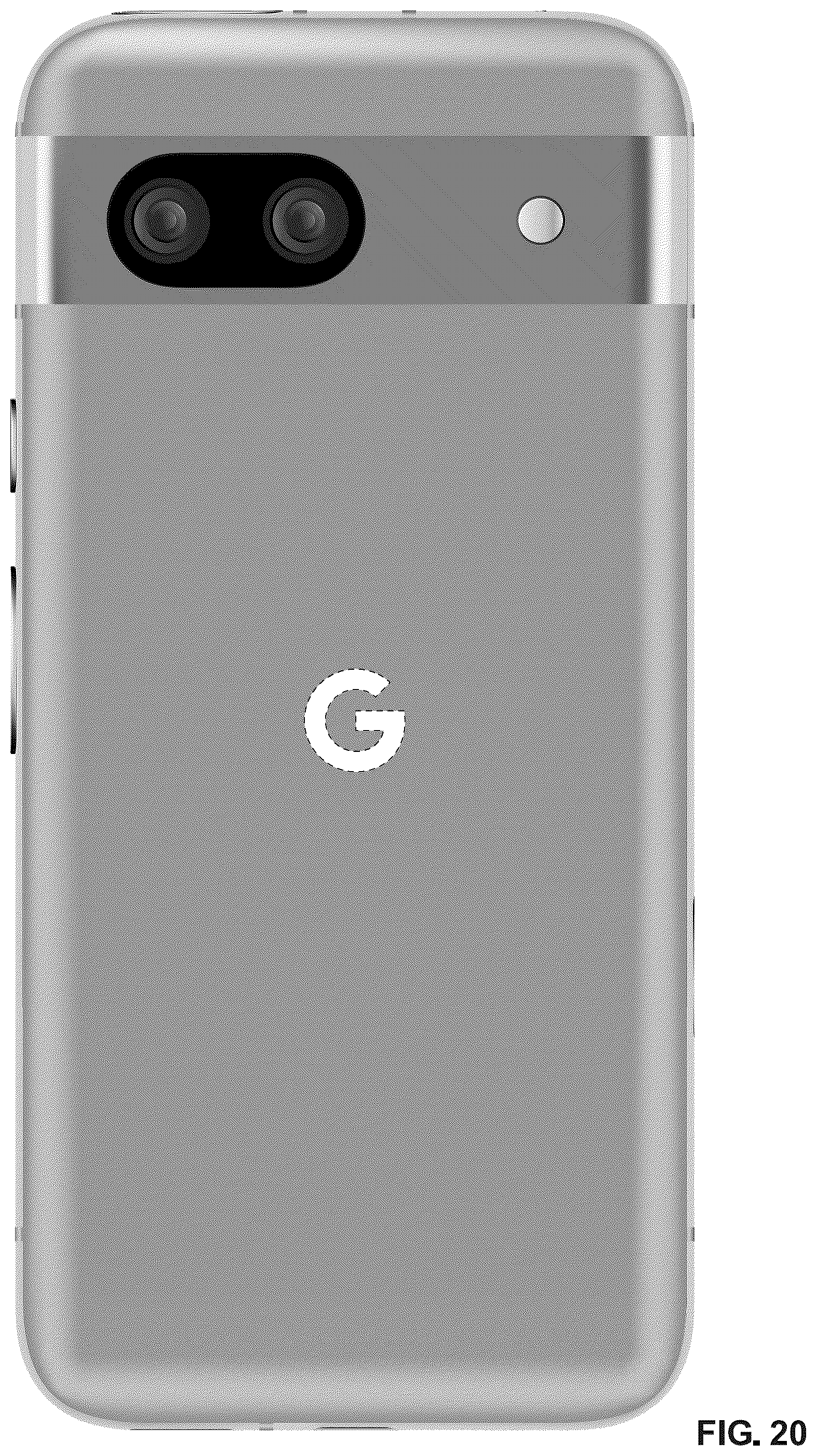 Patent USD1077768 Figure 16 – Smartphone