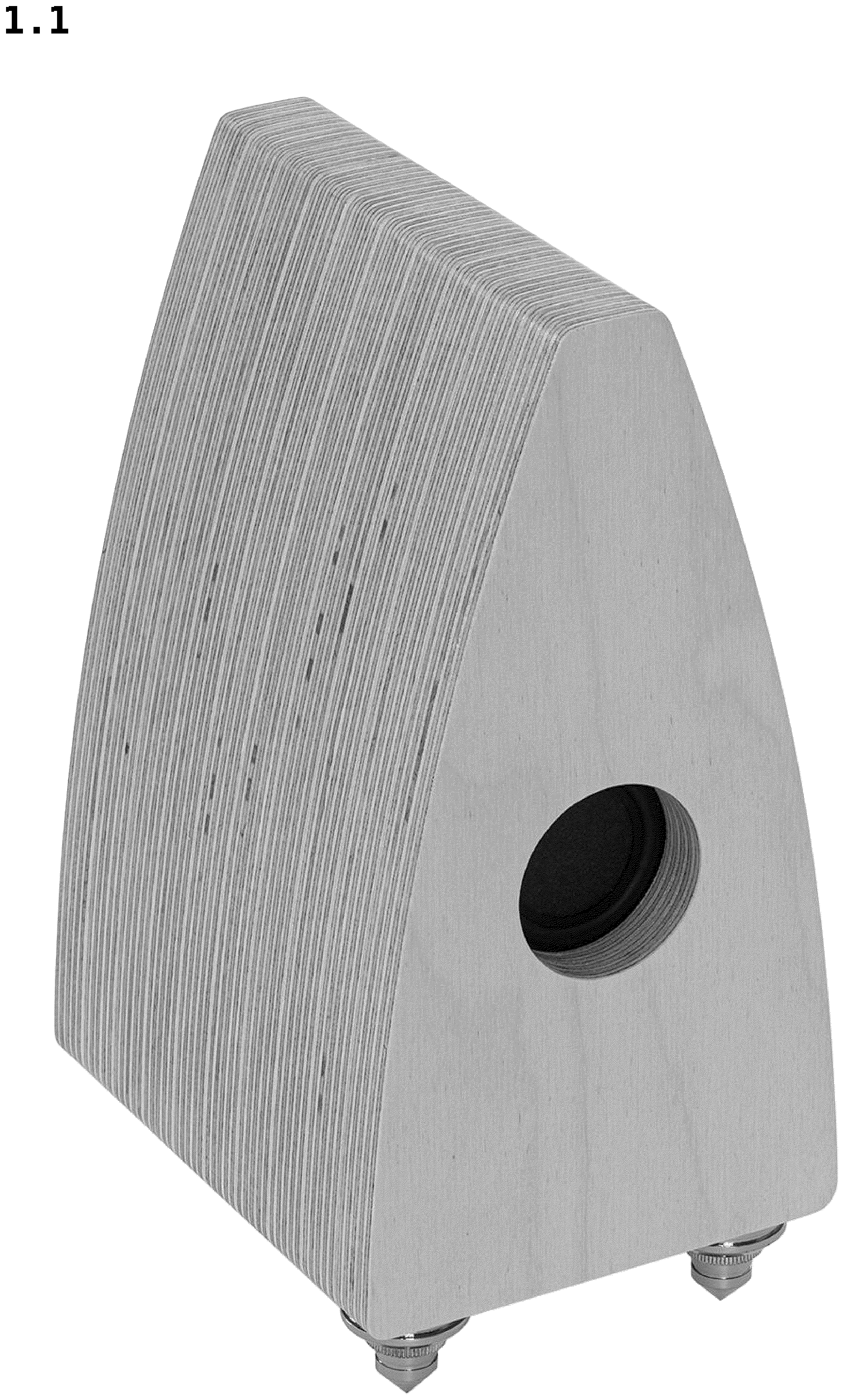 Patent USD1077771 — Loudspeaker — Figure 1