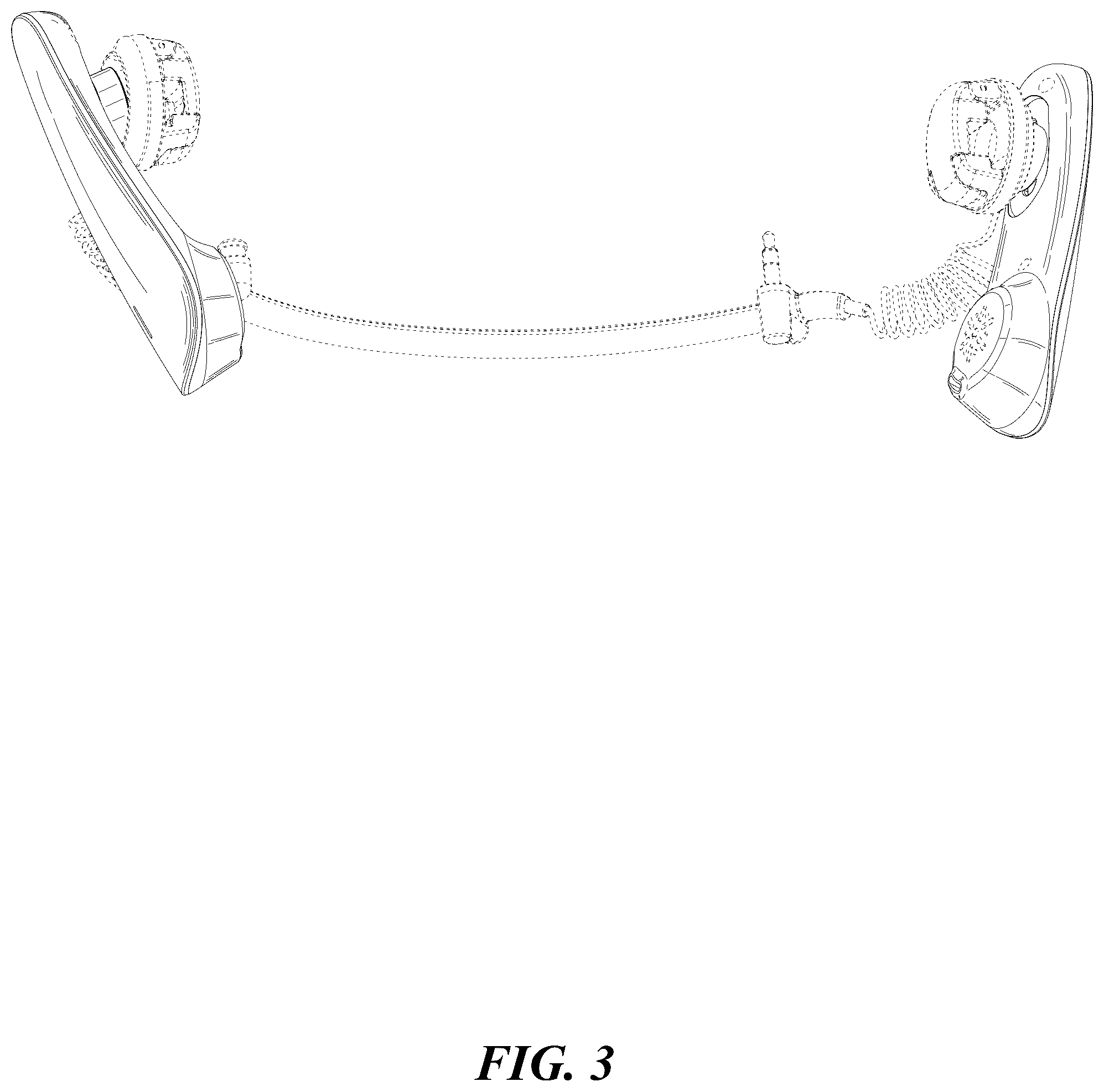 Patent USD1077772 Figure 3 – Pair of virtual reality headsets