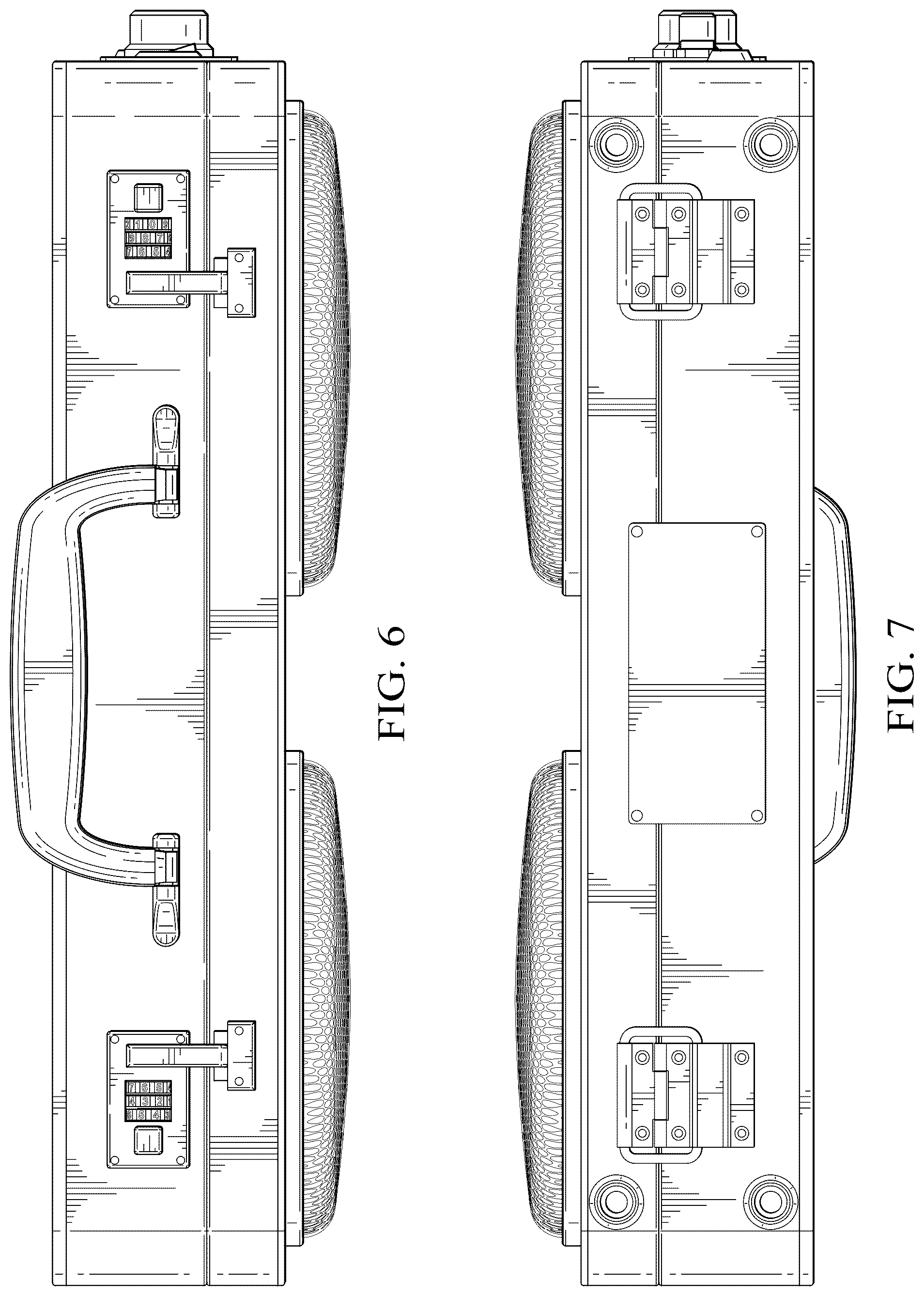 Patent USD1077774 Figure 5 – Briefcase stereo