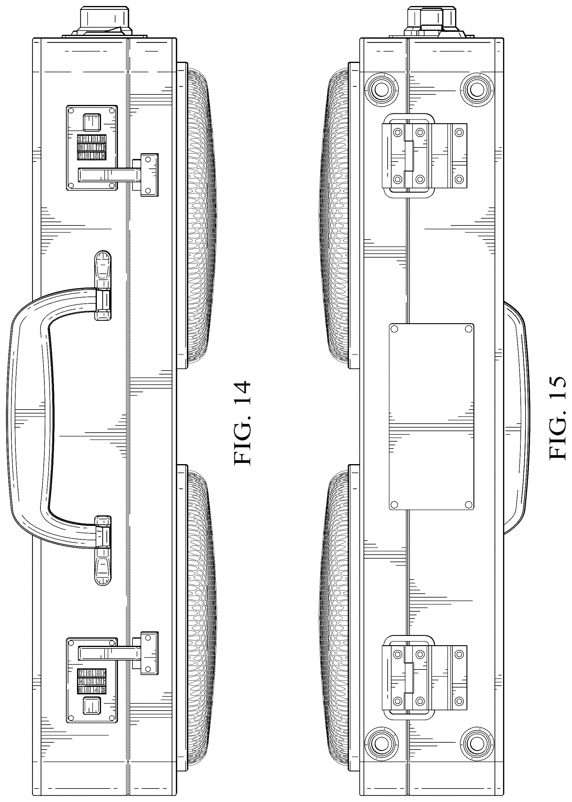 Patent USD1077774 Figure 11 – Briefcase stereo