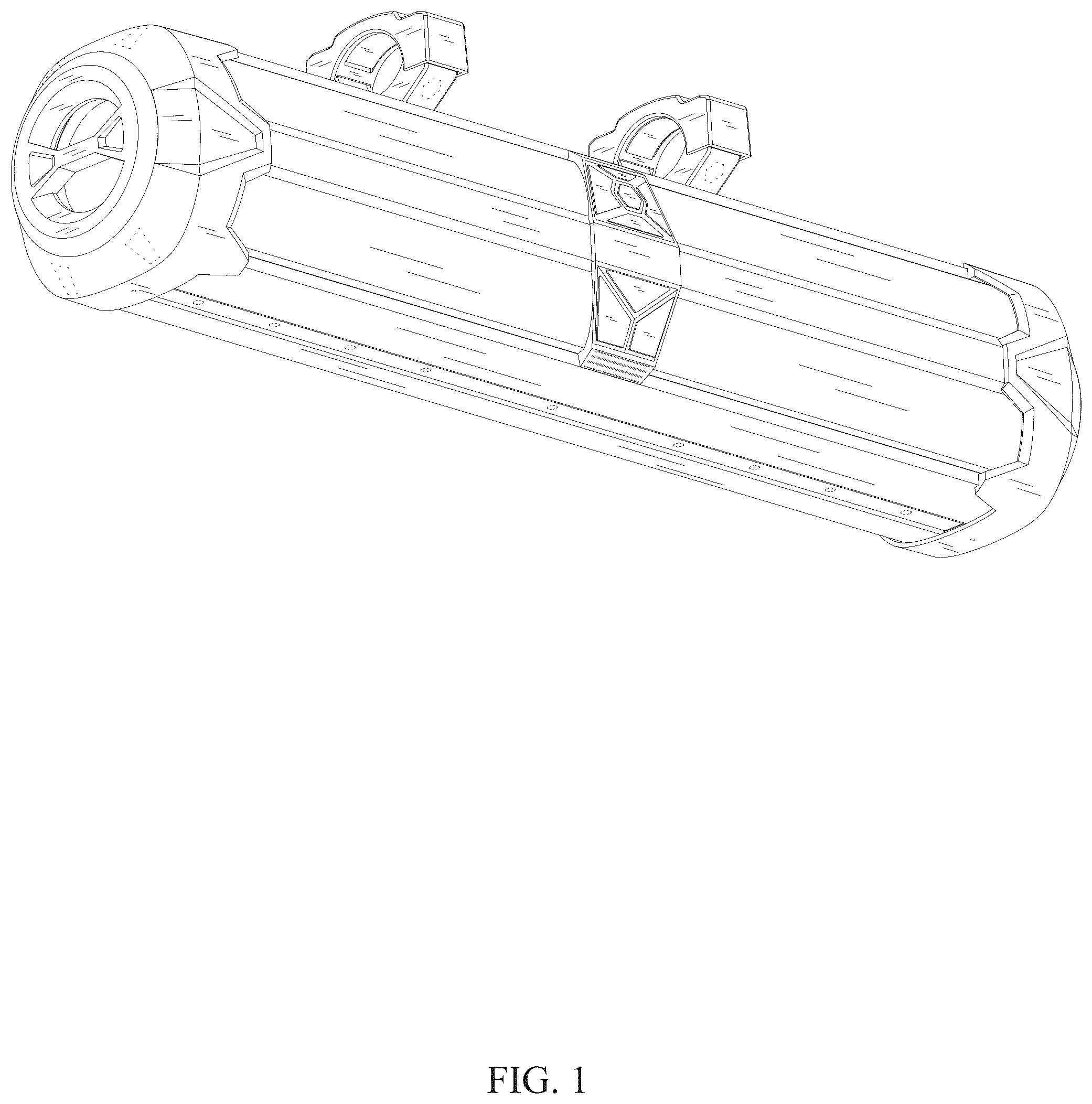 Patent USD1077776 Figure 1 – Sound bar speaker system